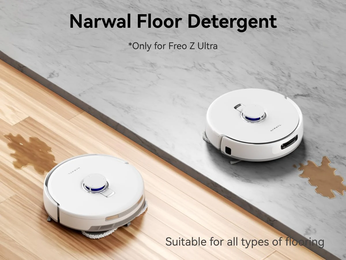 NARWAL Robot Vacuum and Mop Floor Detergent (Model: Freo Z Ultra | Freo Z10 | Freo Z10 Ultra) - Image 5