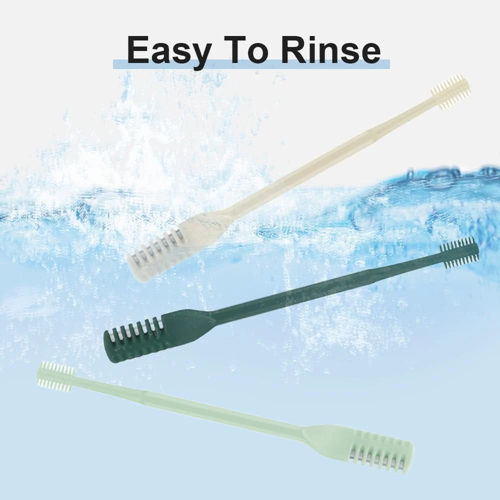 Nasal Hair Cutter, 2025 Upgraded Portable Manual Nasal Hair Trimmer for Women Men, Travel Essentials Nose Hair Remover Grooming Tool for Daily Use Halloween Christmas Gifts (White, 3 Pcs) - Image 5