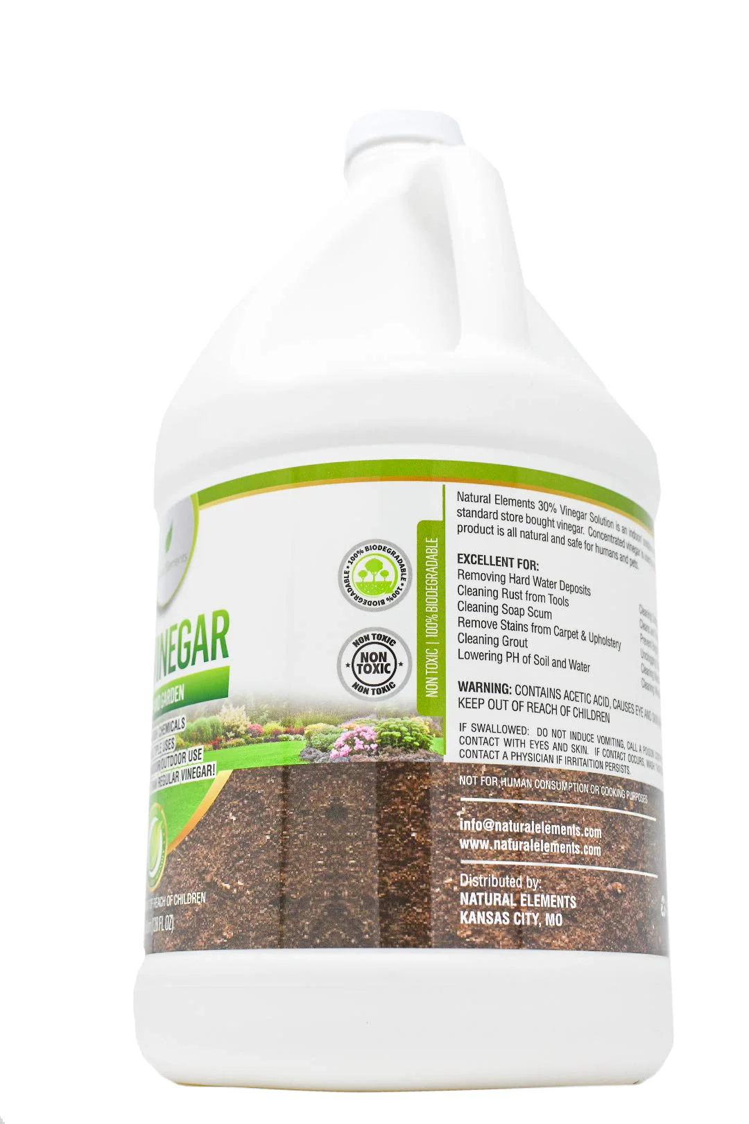 Natural Elements 30% Vinegar | (4) 1 Gallon Pack | Home and Garden Vinegar - Image 6