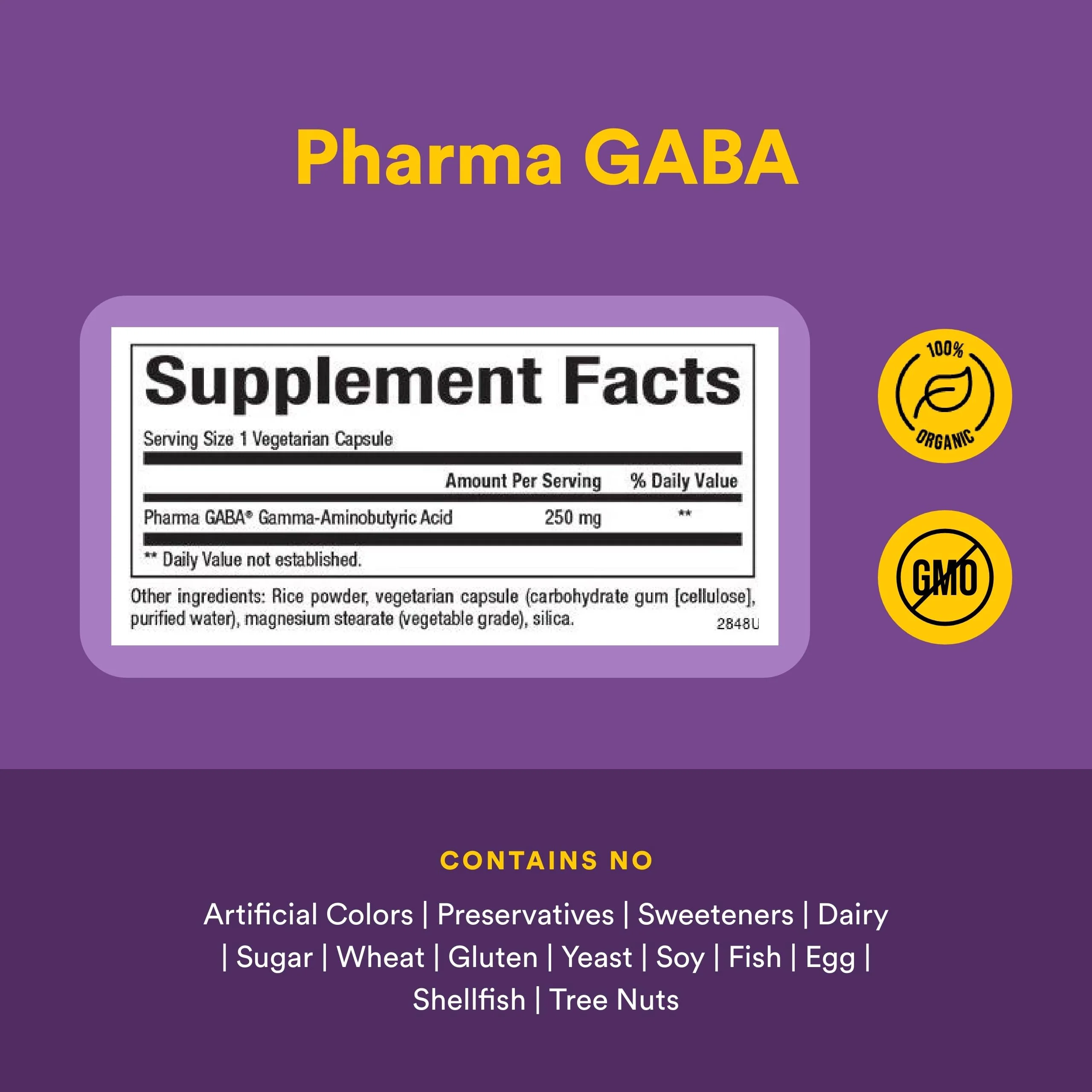 Natural Factors Pharma GABA - Dietary Supplement Supports Calm Sleep & Sleep Quality - Natural, Fast-Working Supplement Aids Focus & Brain Health - 60 Chewable Tablets (60 Servings) - Image 6