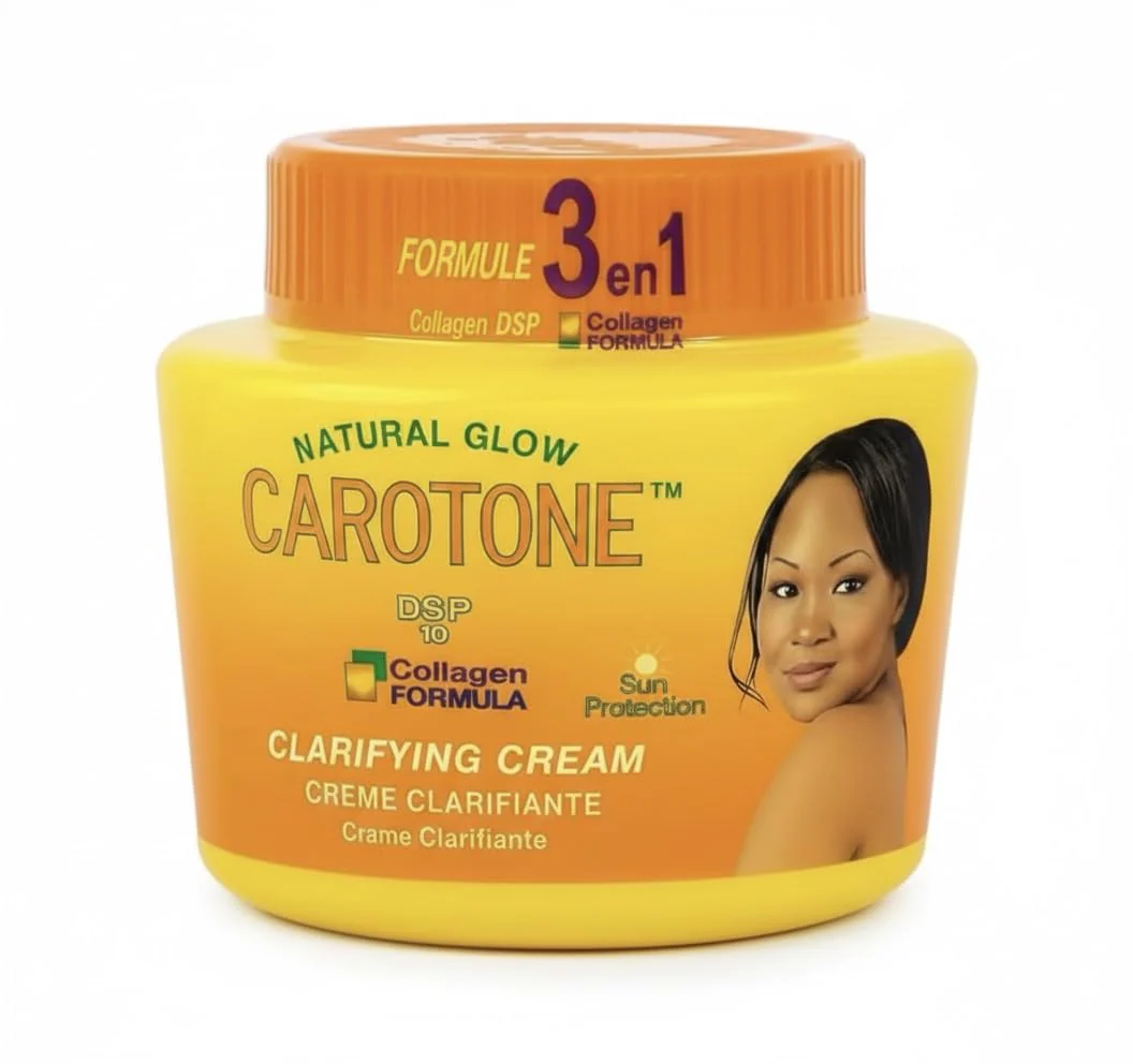 Natural Glow Carrot Cream 300ml /10.1oz Daily Hydration with oil Carrot Extract – Face and Body Care Moisturizer
