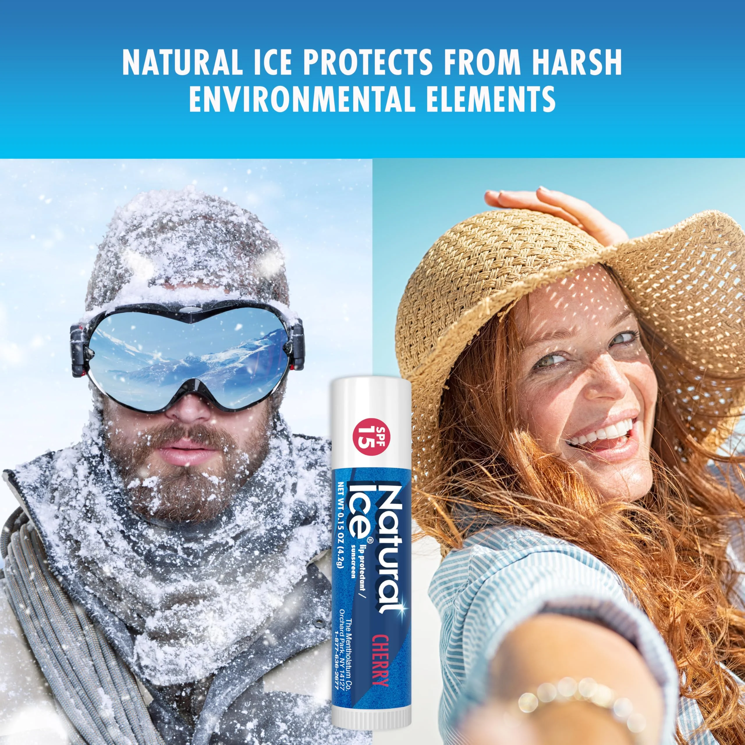 Natural Ice Cherry - SPF 15 lip balm, Cherry Flavor, 0.15 Ounce (Pack of 12) - Image 6