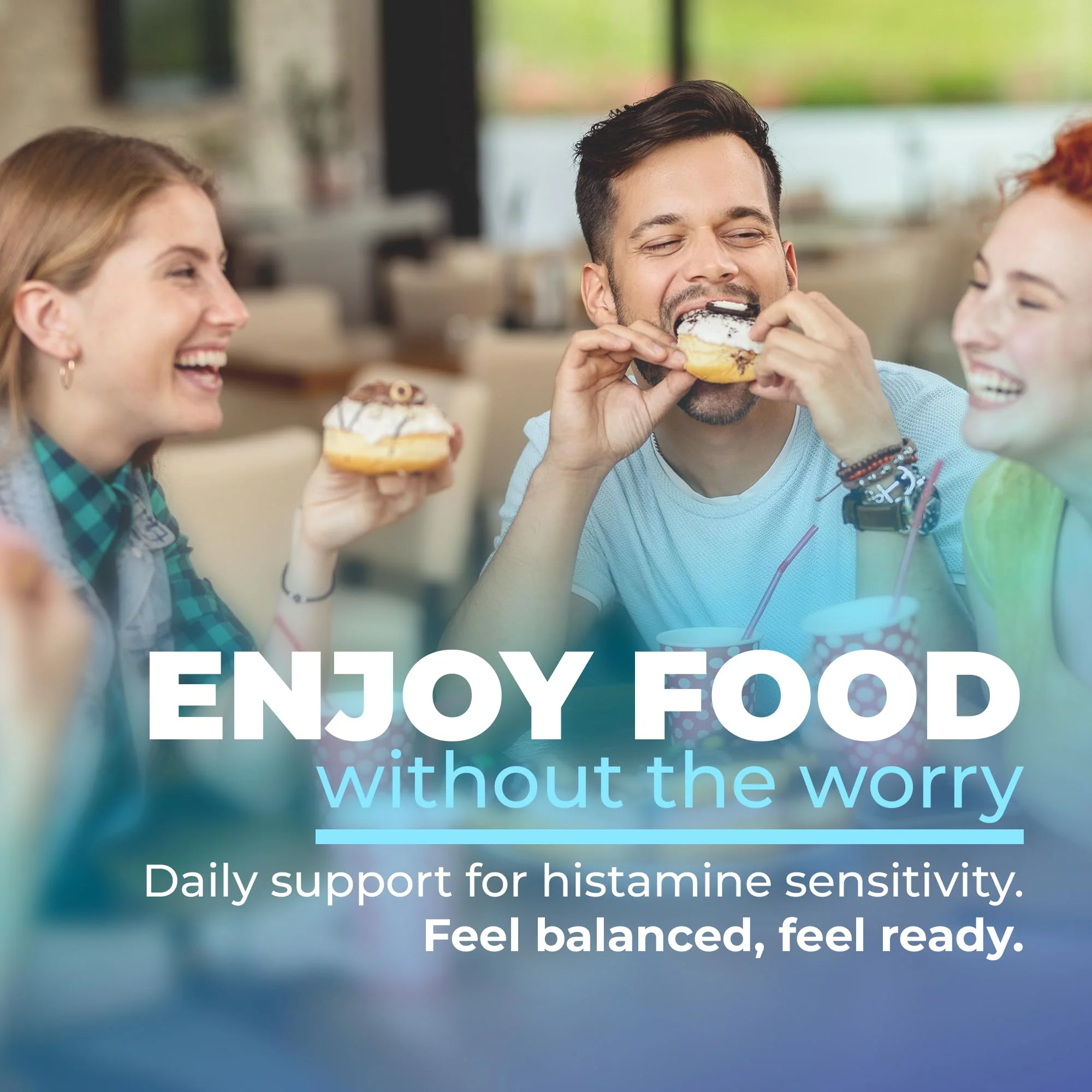 NATURALABS DAO Supplements Histamine Blocker – DAO Enzyme + Diamine Oxidase & Vitamin C for Gut Health & Food Support – 60 Servings - 1 Capsule Before Meals for Histamine Intolerance - Image 6