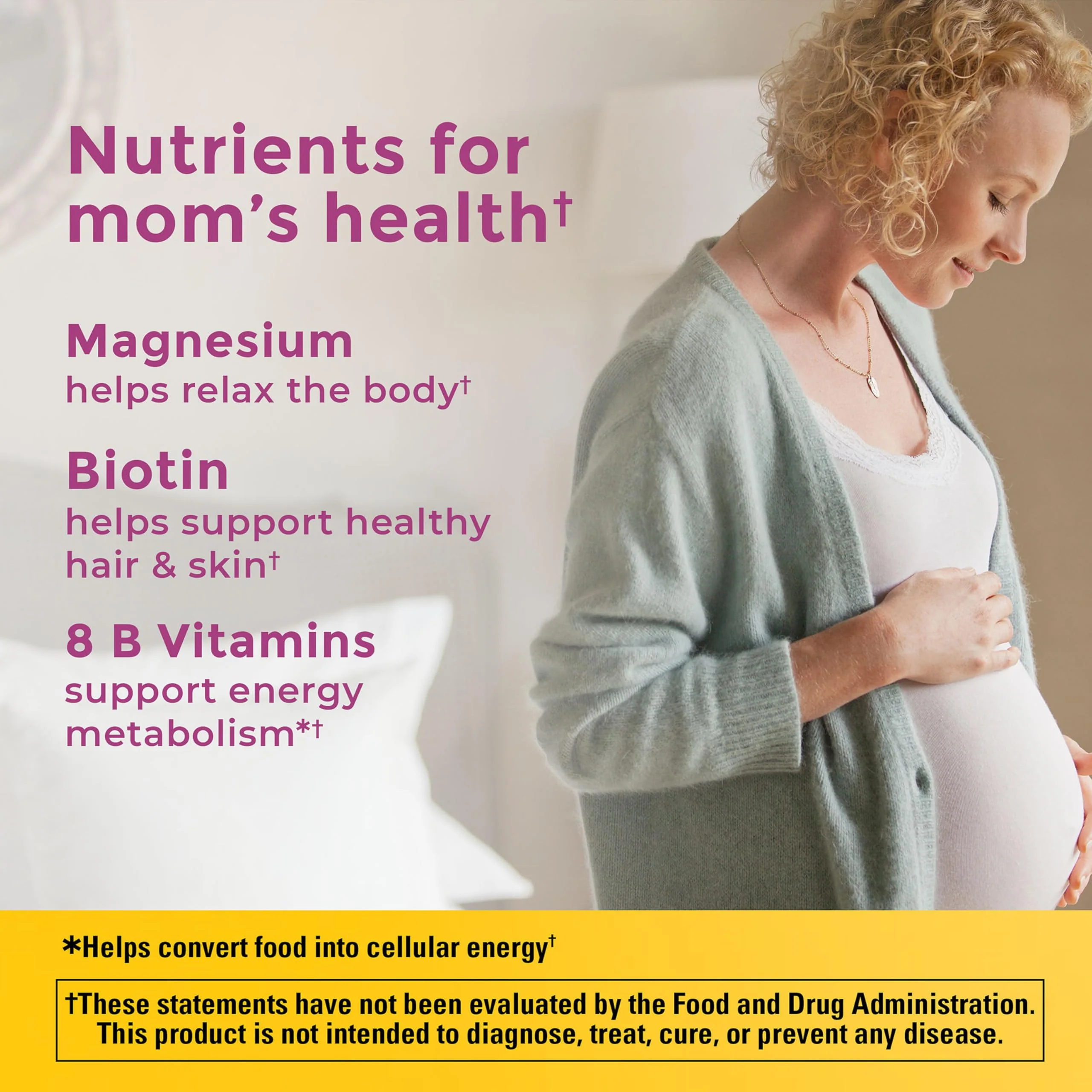 Nature Made Prenatal Vitamins for Women with Folic Acid + DHA, Prenatal Vitamin and Mineral Supplement for Daily Nutritional Support, 110 Softgels, 110 Day Supply - Image 3