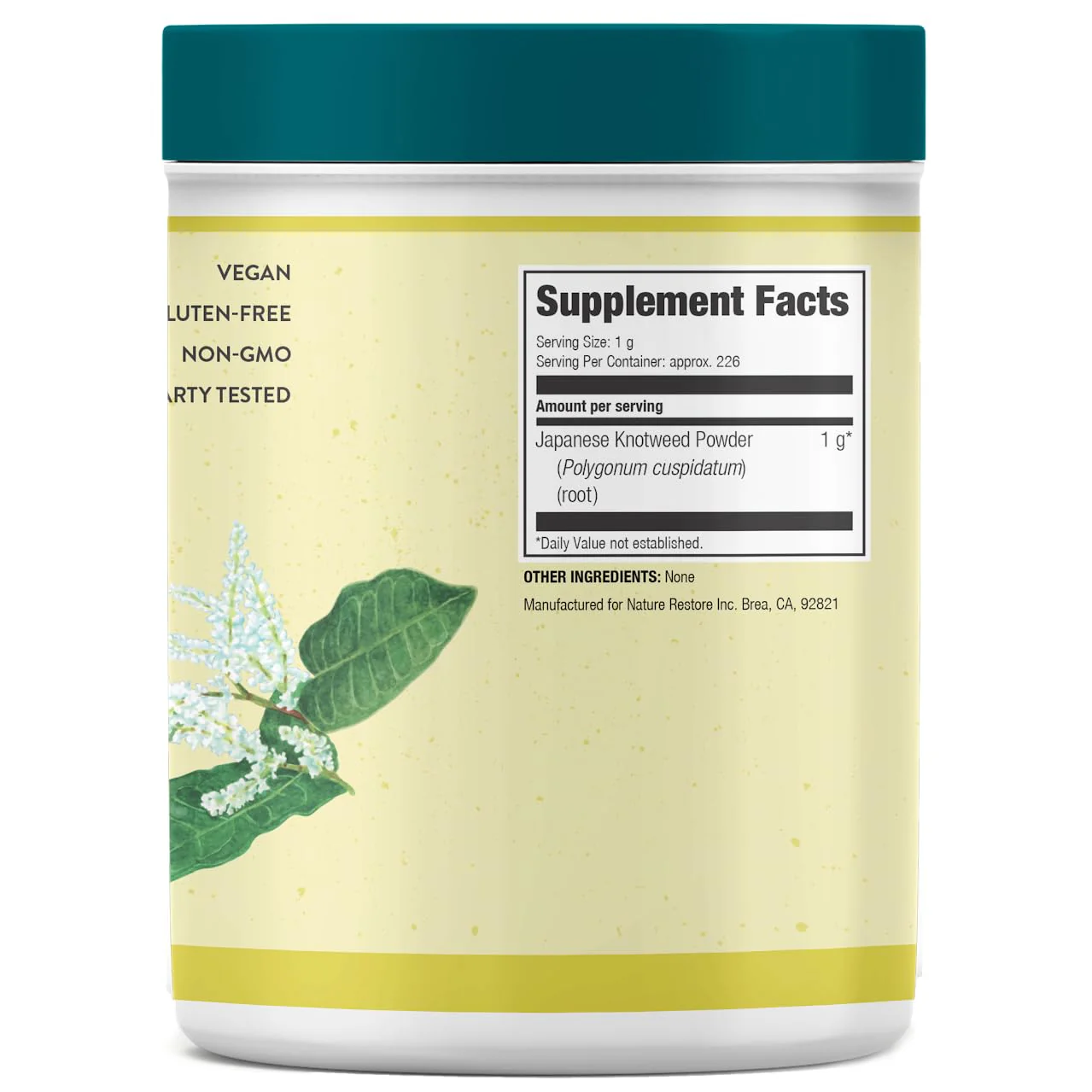 Nature Restore Japanese Knotweed Powder, 8 Ounce, Natural Trans-resveratrol, Non GMO, Gluten Free, Also Known as Polygonum Cuspidatum - Image 4