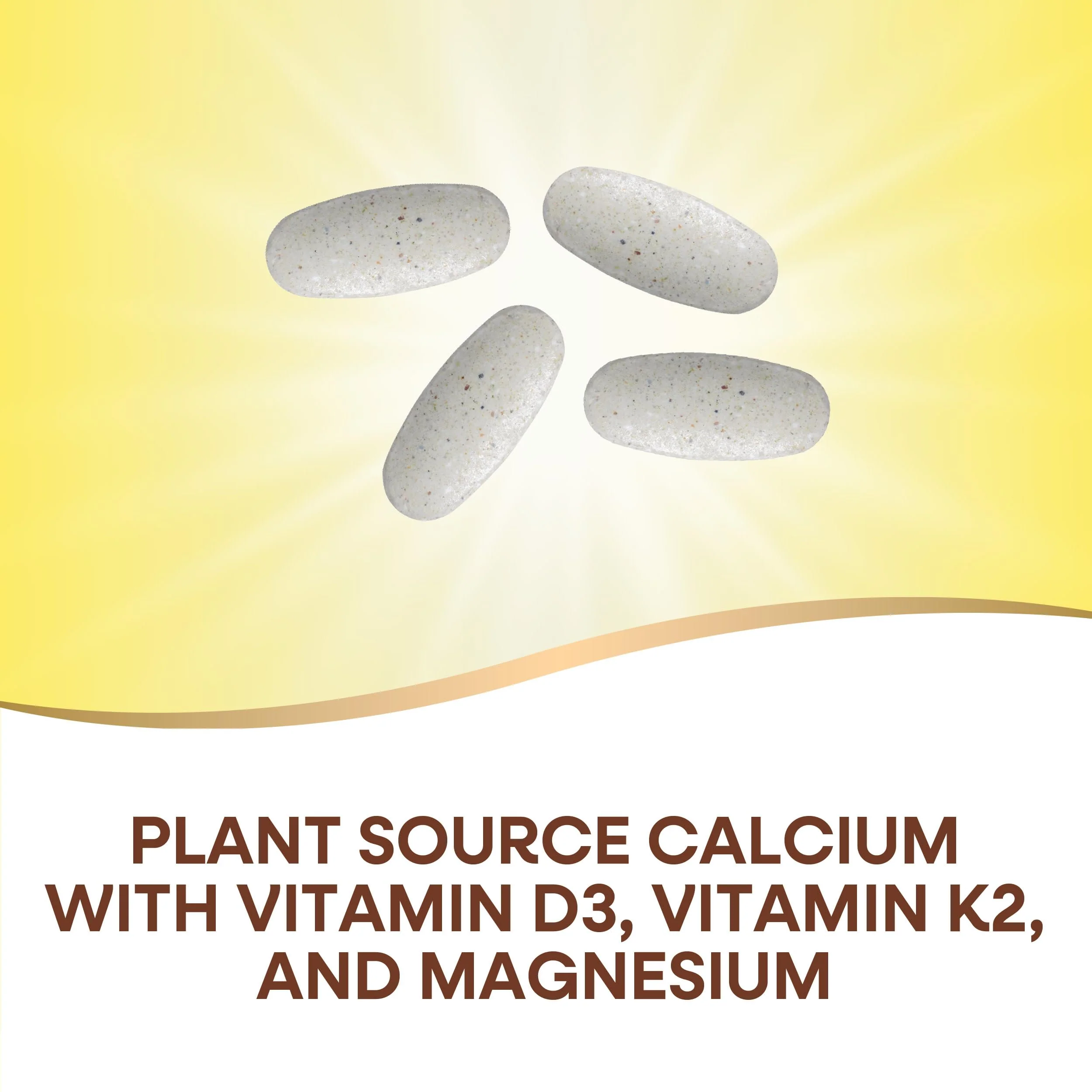 Nature’s Way Alive! Calcium Bone Support Tablets*, Max Absorption Calcium Supplement with Vitamins D3, K2, & Magnesium, Promotes Bone Health and Bone Density*, Gluten Free, 120 Tablets - Image 7