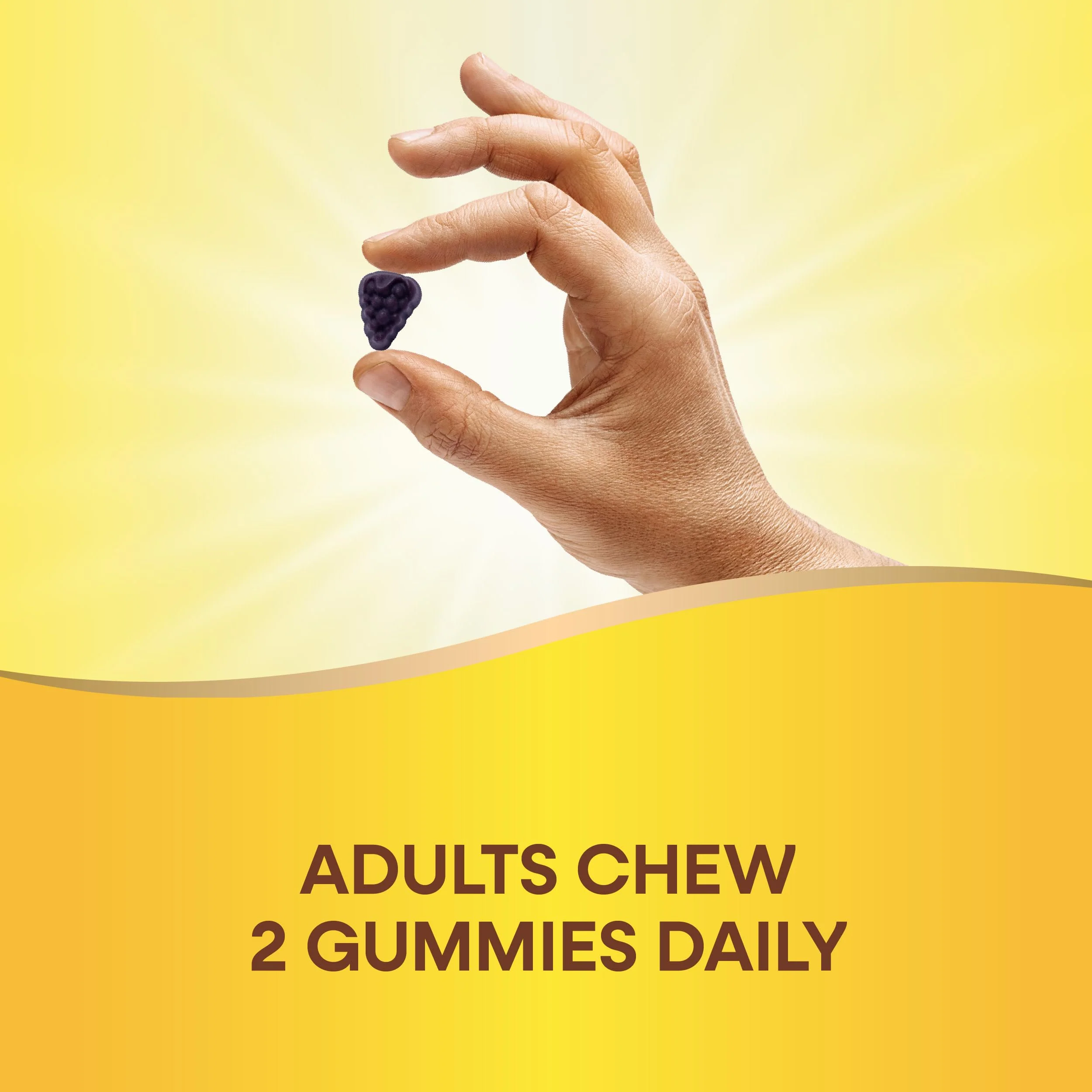Nature’s Way Brain Fuel, Supports Memory and Concentration*, Brain Function Support Supplement*, Clinically Studied Cognigrape®, Grape Flavored, 60 Gummies - Image 3