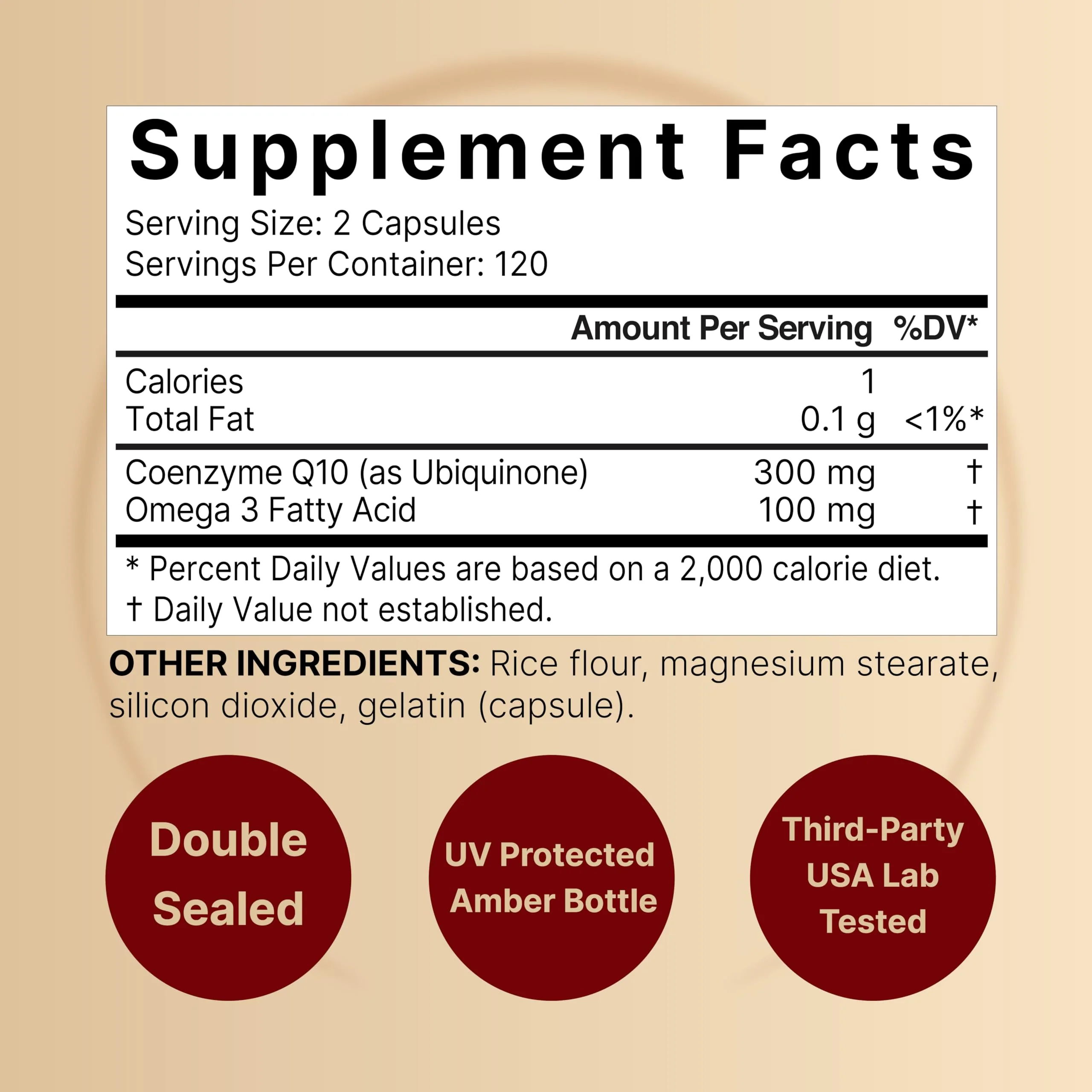 NatureBell CoQ10 300mg - 240 Capsules - High-Potency Support for Healthy Heart - Daily Energy & Vitality Aid with Antioxidant Support - Easily Absorbed Ubiquinone & Omega-3* - Image 8