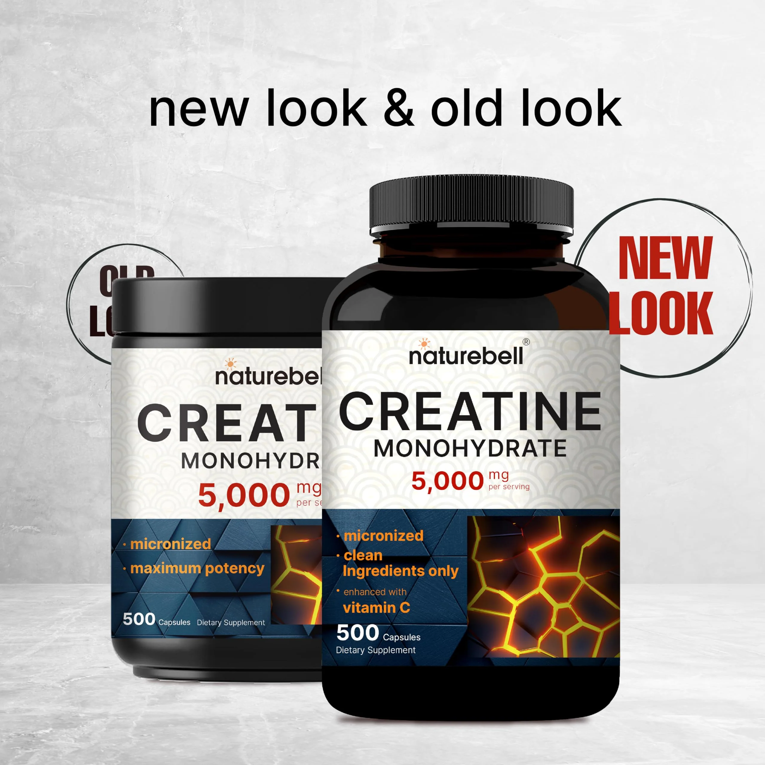 NatureBell Creatine Monohydrate Capsules 5,000mg Per Serving, 500 Count | Micronized, Unflavored Creatine Pills | Pre-Workout & Muscle Strength Support | Easy to Swallow, Filler-Free | 71 Servings - Image 8