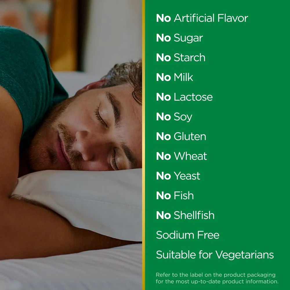 Nature's Bounty Melatonin Tablets, 3 mg, 120 Count - Image 5
