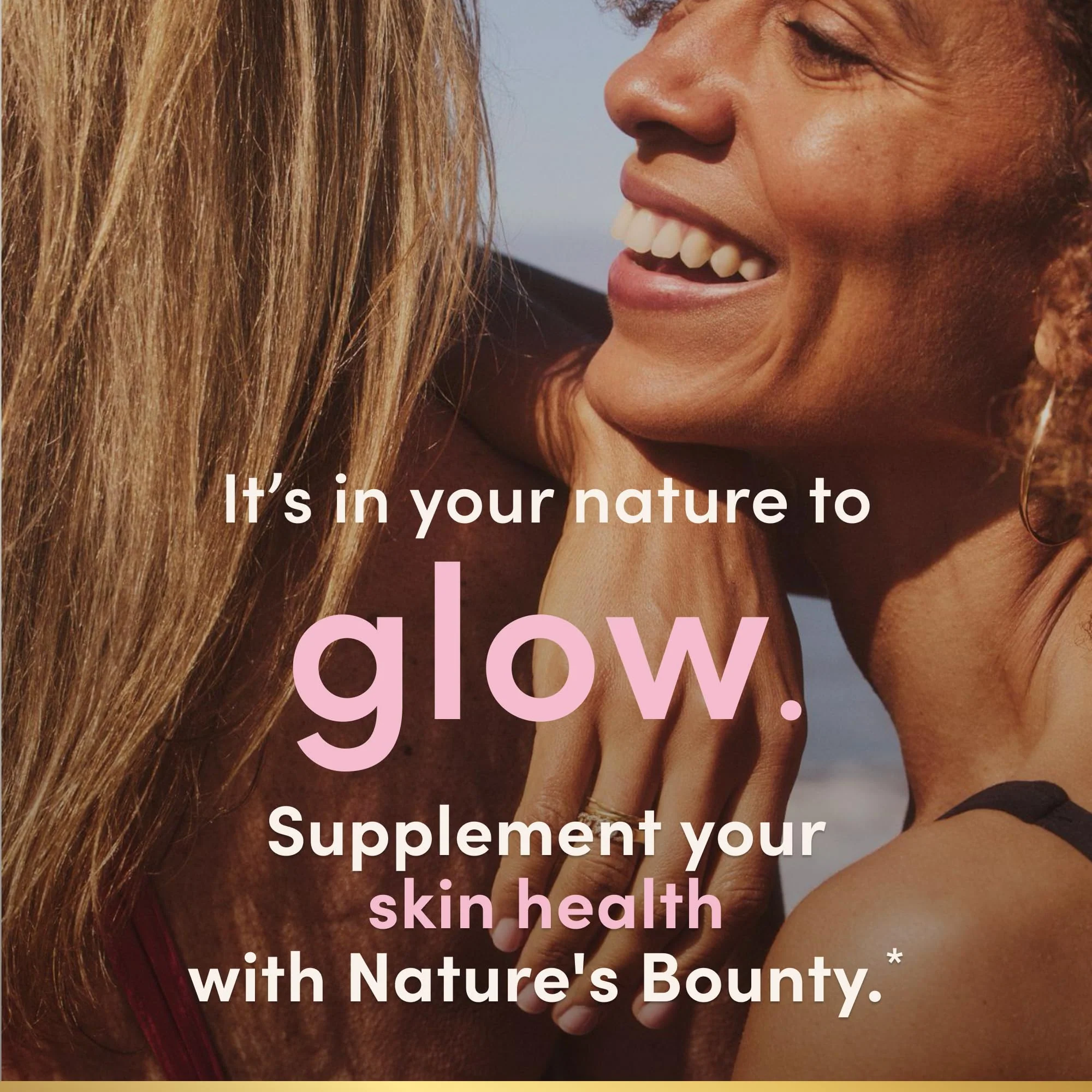 Nature's Bounty Vitamin C and Hyaluronic Acid Supplement, Supports Glowing Skin, Immune Function & Collagen Production, 120 Capsules - 60 Day Supply, Optimal Solutions Supplements for Skin Health - Image 5
