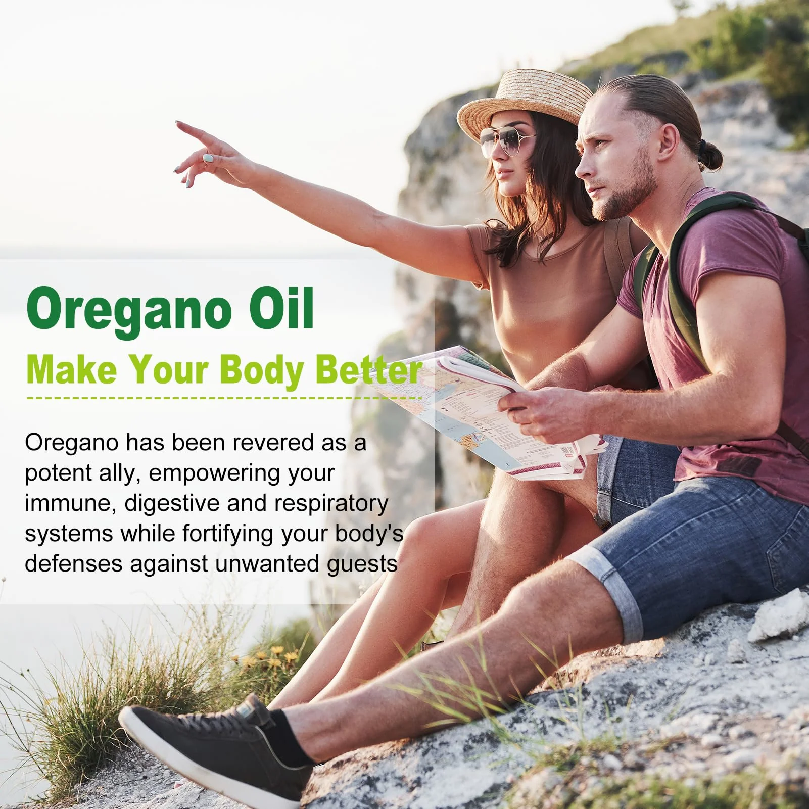 Nature's live Oil of Oregano with Black Seed Oil, 2 in 1 Oregano Supplement for Immune Health, Retains High Concentrated Carvacrol & Thymoquinone, Non-GMO, 3 Pack - Image 7