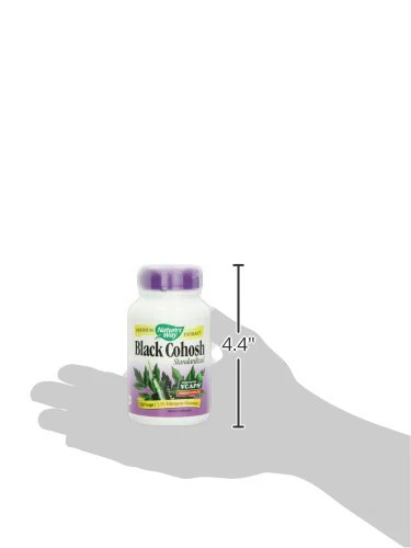 Nature's Way Black Cohosh Premium Extract, Helps Reduce Night Sweats and Promotes Restful Sleep for Women During Menopause*, 40 mg per Serving, 120 Vegan Capsules (Packaging May Vary), (Pack of 2) - Image 2