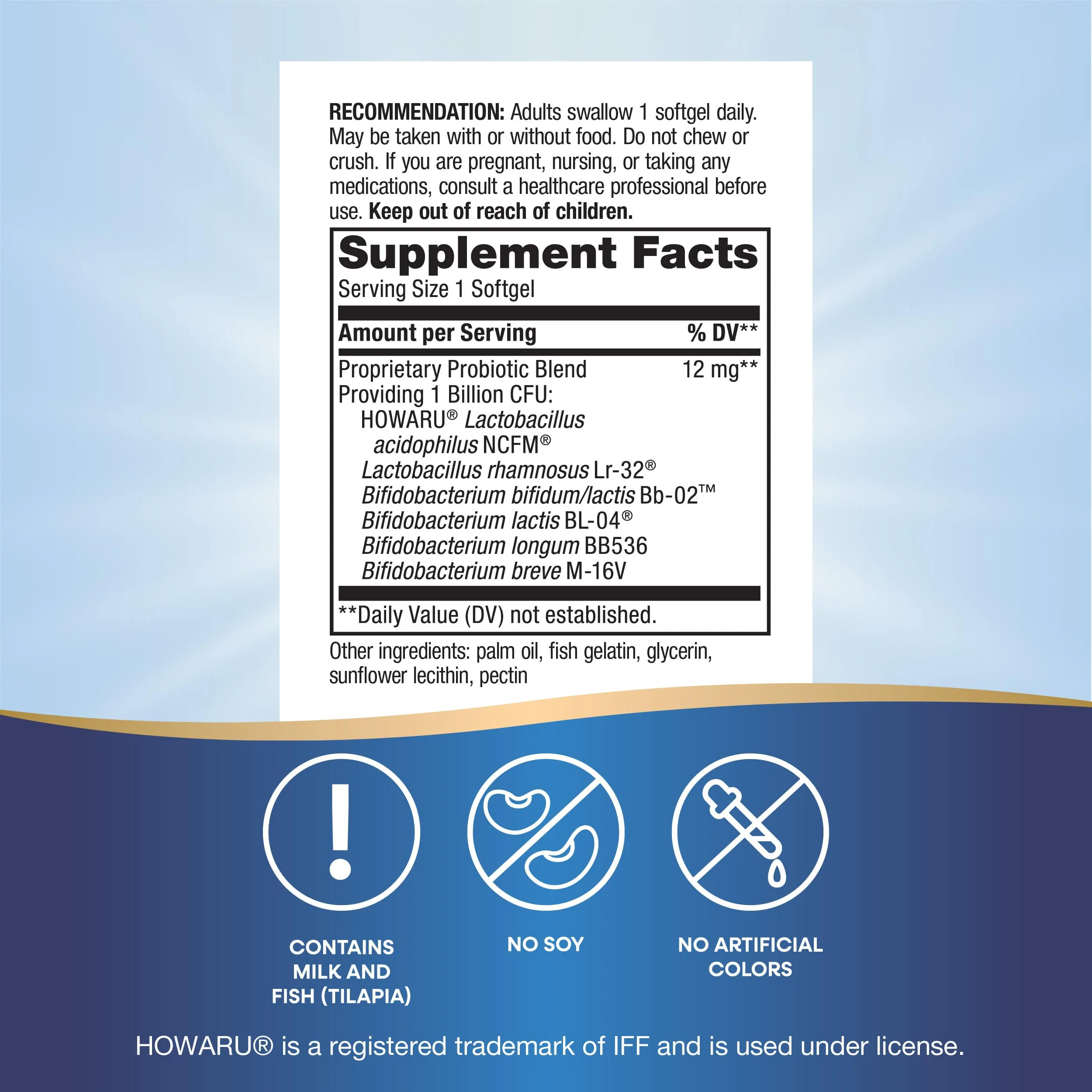 Nature's Way Complete Probiotic Pearls,Supports Digestive Balance*,1 Billion Live Cultures,Supplement for Men and Women,No Refrigeration Required,30 softgels,(Pack of 2) - Image 9