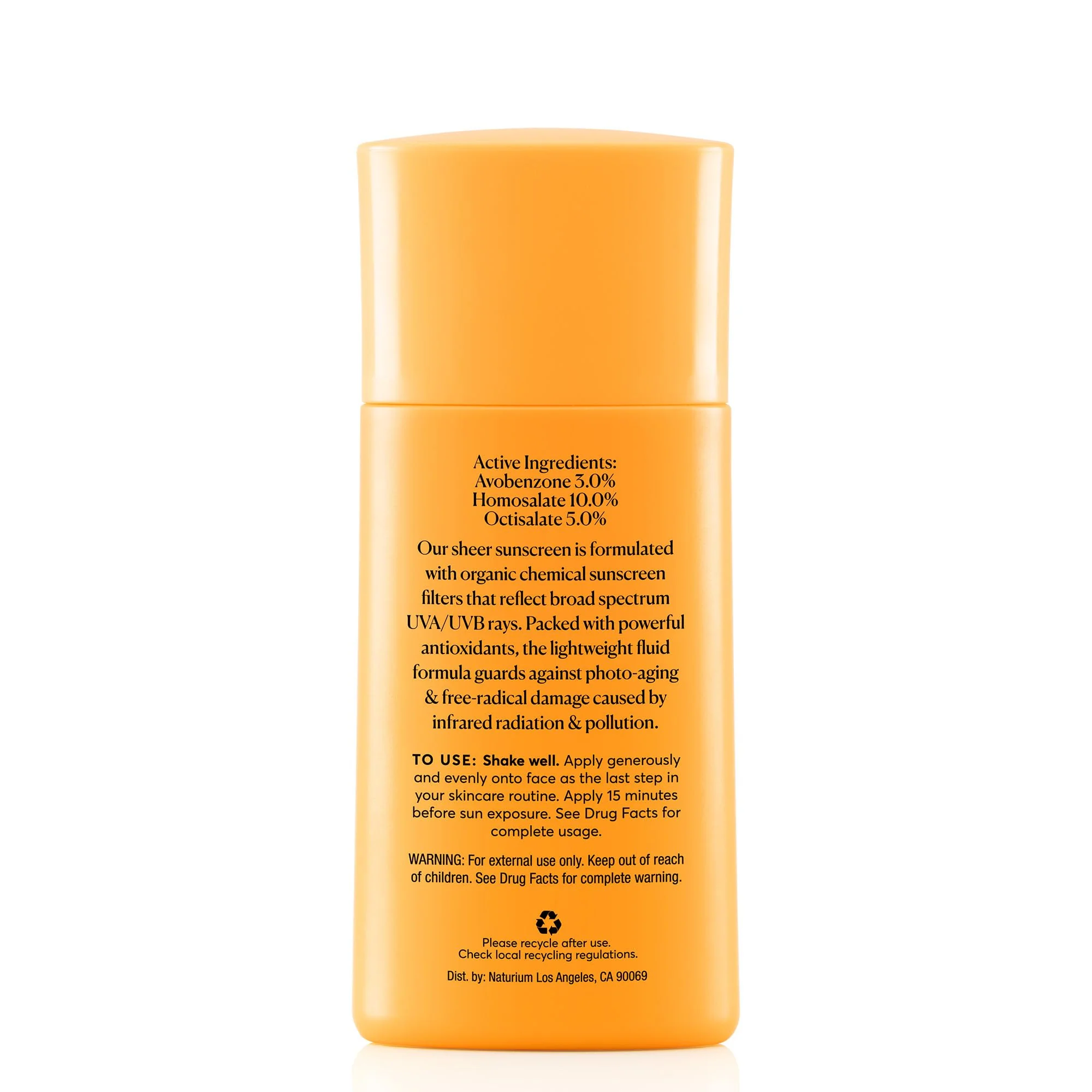 Naturium UV Reflect Antioxidant, Broad Spectrum SPF 50 PA ++++ Sheer Sunscreen, Lightweight Face & Skin Protector with Soft Matte Finish, 1.7 oz - Image 2