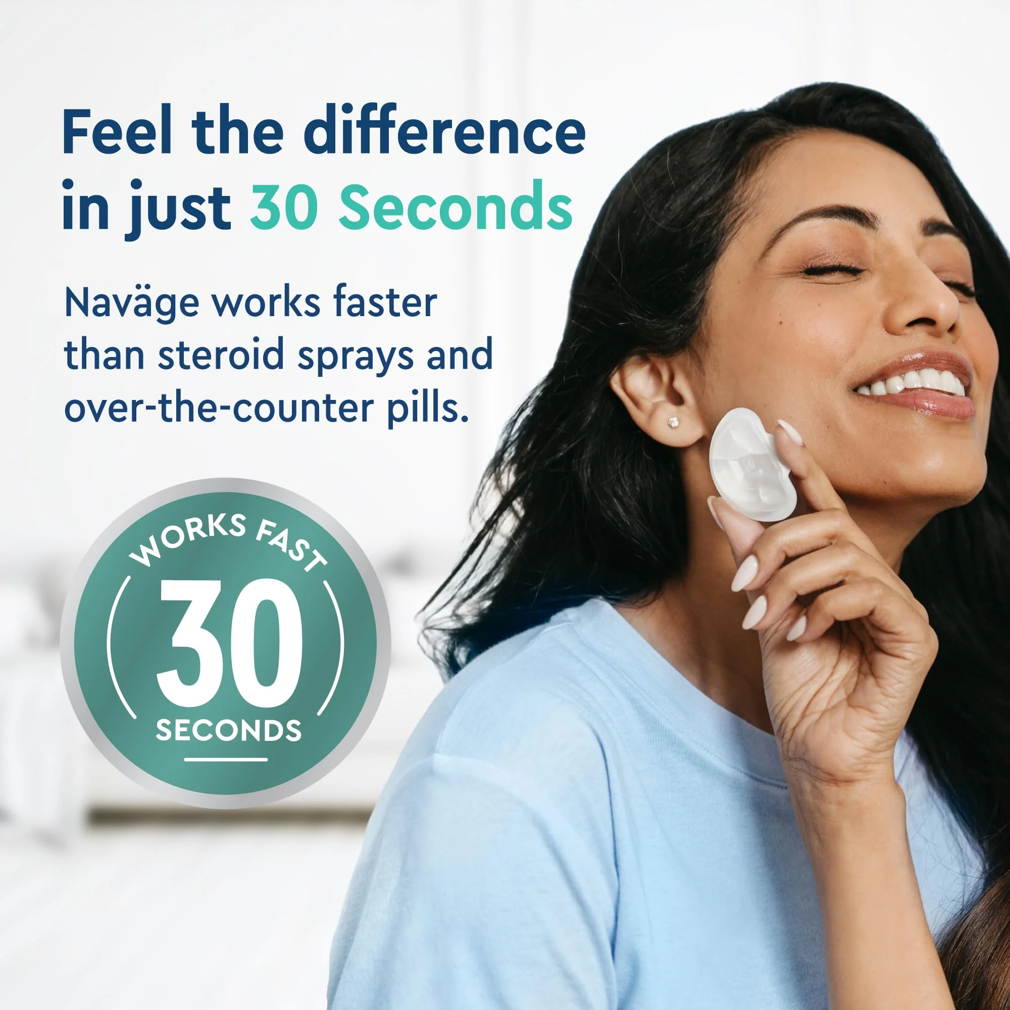 Navage® Salt Pods Refills Daytime & Nighttime 3 30-Packs (45 Each Variety) - Morning & Night Congestion Relief, Designed for the Nose Cleaner, Sinus Rinse for Better Breathing Around The Clock - Image 5
