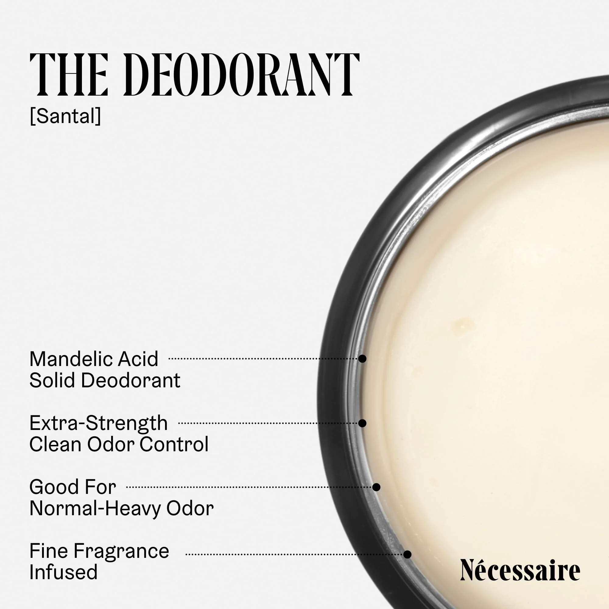 Nécessaire Body Essentials - Skin Care Gift Set For Women + Men - Travel-Size Body Wash, Body Lotion + Deodorant | Dermatologist-Tested. Hypoallergenic | Vegan | Aluminum-Free Deodorant (Santal) - Image 7