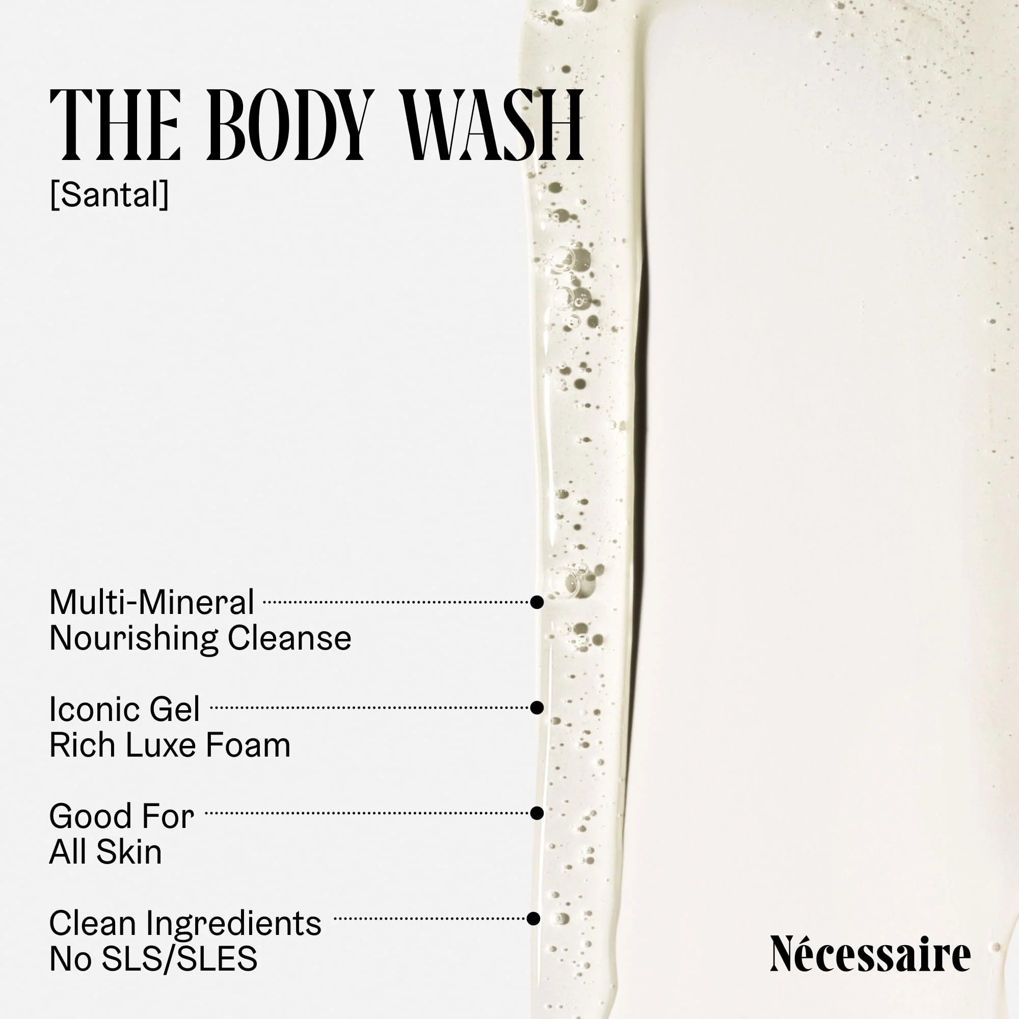 Nécessaire Body Essentials - Skin Care Gift Set For Women + Men - Travel-Size Body Wash, Body Lotion + Deodorant | Dermatologist-Tested. Hypoallergenic | Vegan | Aluminum-Free Deodorant (Santal) - Image 9