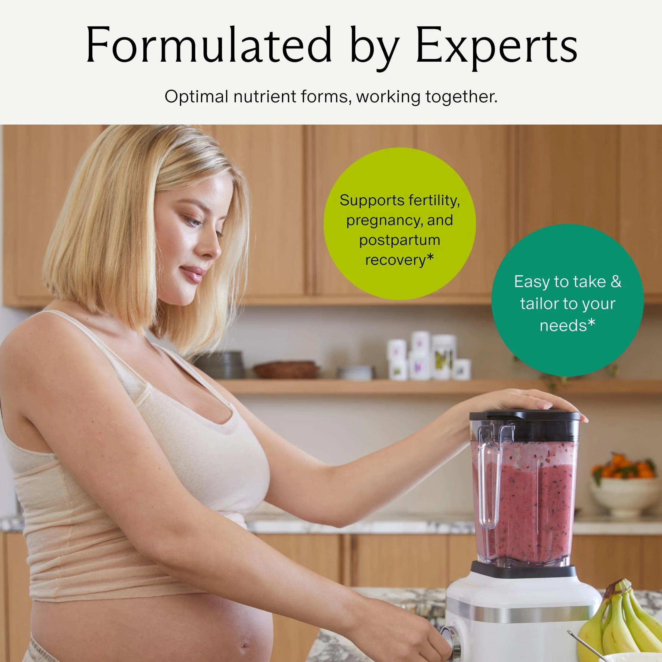 Needed. Expertly-Formulated Prenatal Vitamin D3/K2 | for Fertility, Pregnancy Breastfeeding, and Postpartum, Healthy Immunity and Bone Development, Supports Breast Milk Vitamin D Levels | 60 Capsules - Image 5
