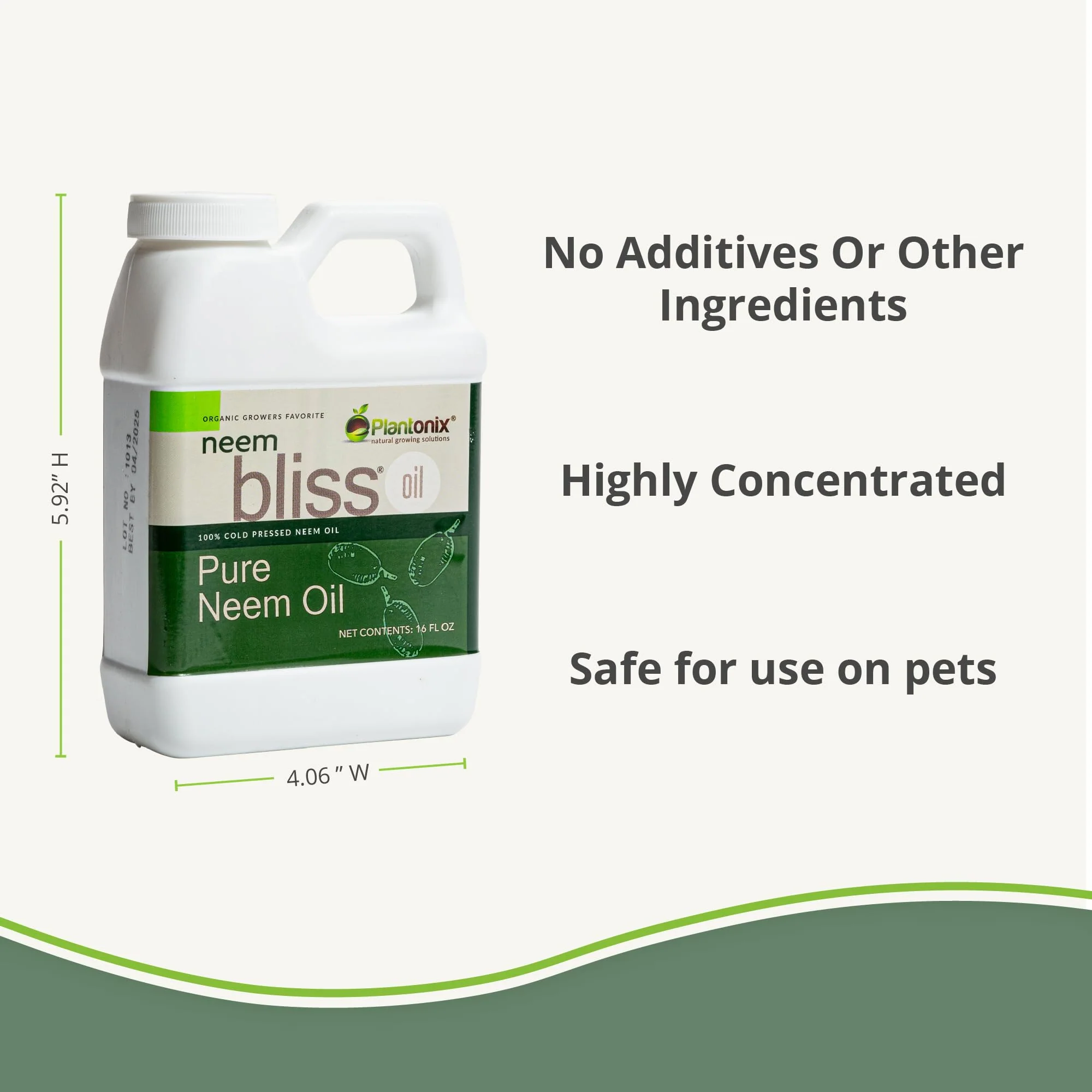 Neem Bliss (32 Fl Oz) - Pure Neem Oil Concentrate - 100% Cold Pressed Neem Oil - All-Natural Neem Oil Concentrate - Pure Neem Oil Extract - Unrefined Neem Oil for Hair - Neem Seed Oil Concentrate - Image 2