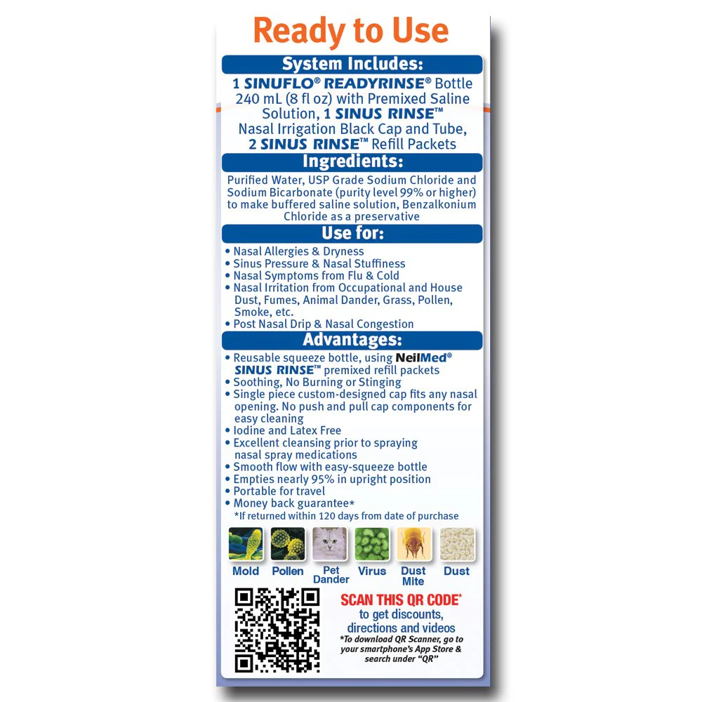 Neil Med SinuFlo Ready Rinse, 8 fl oz - Image 4