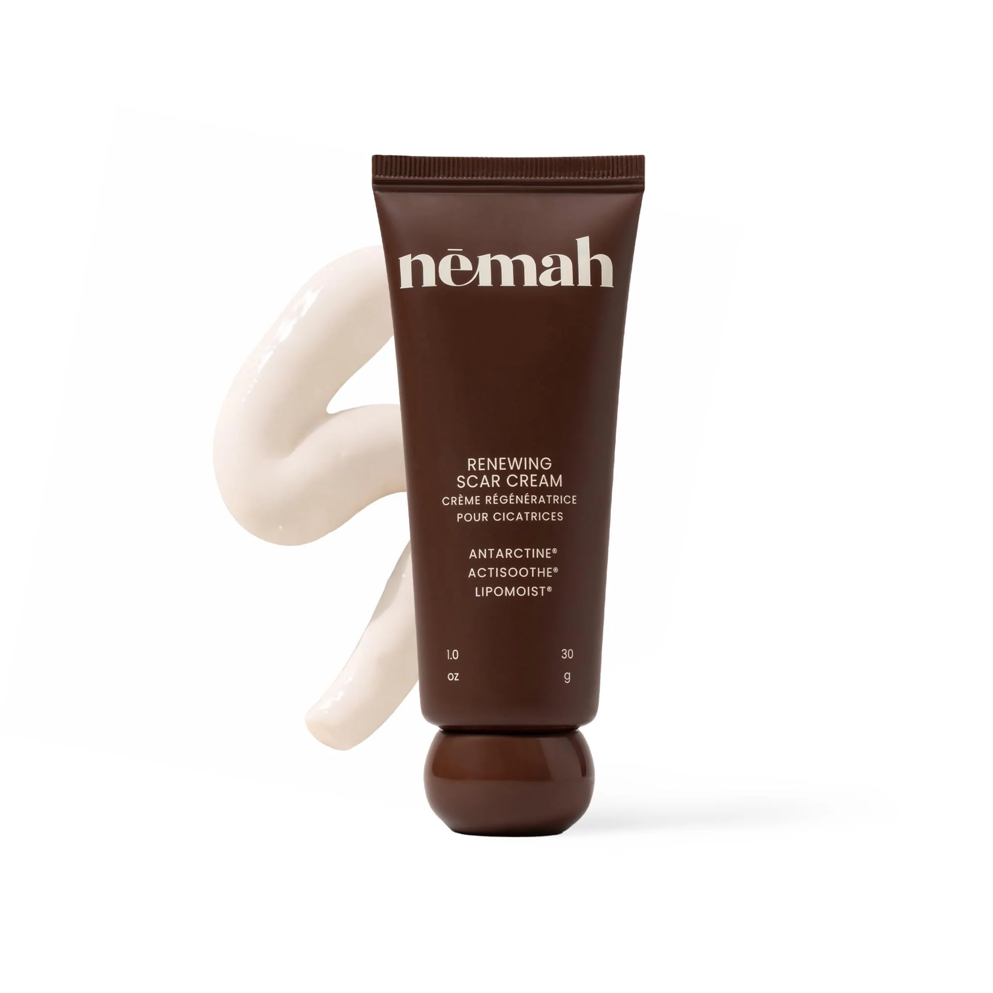 Nemah Restorative Scar Treatment, C Section Recovery, Scar Cream for Surgical Scars, Ideal to Reduce the C Section and Acne Marks, Dermatologist Approved, Antioxidant Rich, Vegan Formula, 1 oz