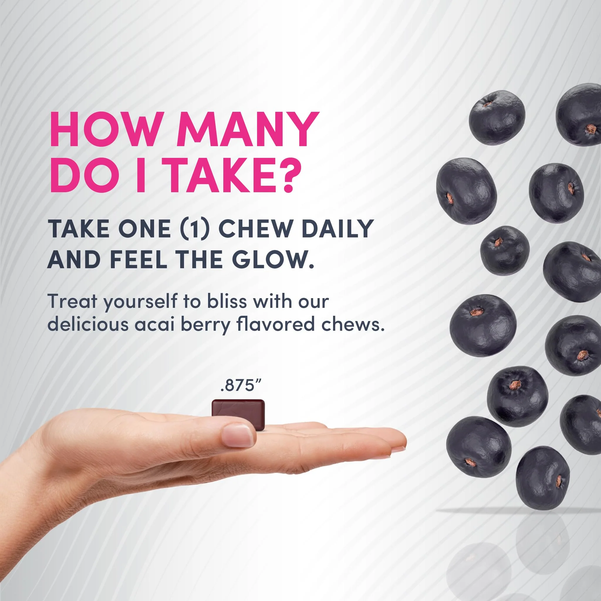 NeoCell Biotin Beauty Soft Chews | 30 Chewables | 10000mcg | Hair, Skin & Nails | Acai Berry Flavor - Image 6