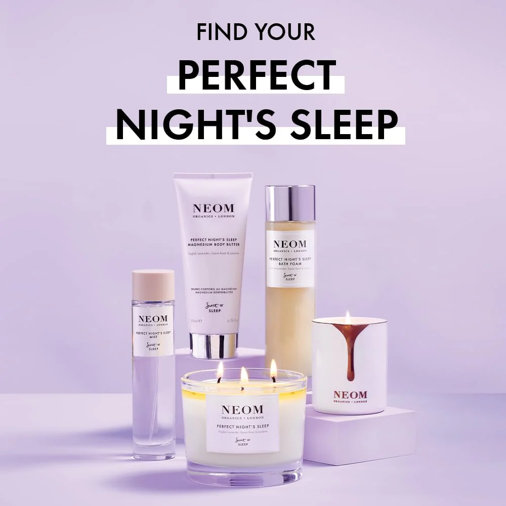 Neom - Perfect Night's Sleep Magnesium Body Butter | 6.76 Fl Oz (200ml) | Lavender, Chamomile, & Patchouli | Lotion for Sleep with Essential Oils | 100% Natural Fragrances | Nourish & Soften - Image 5