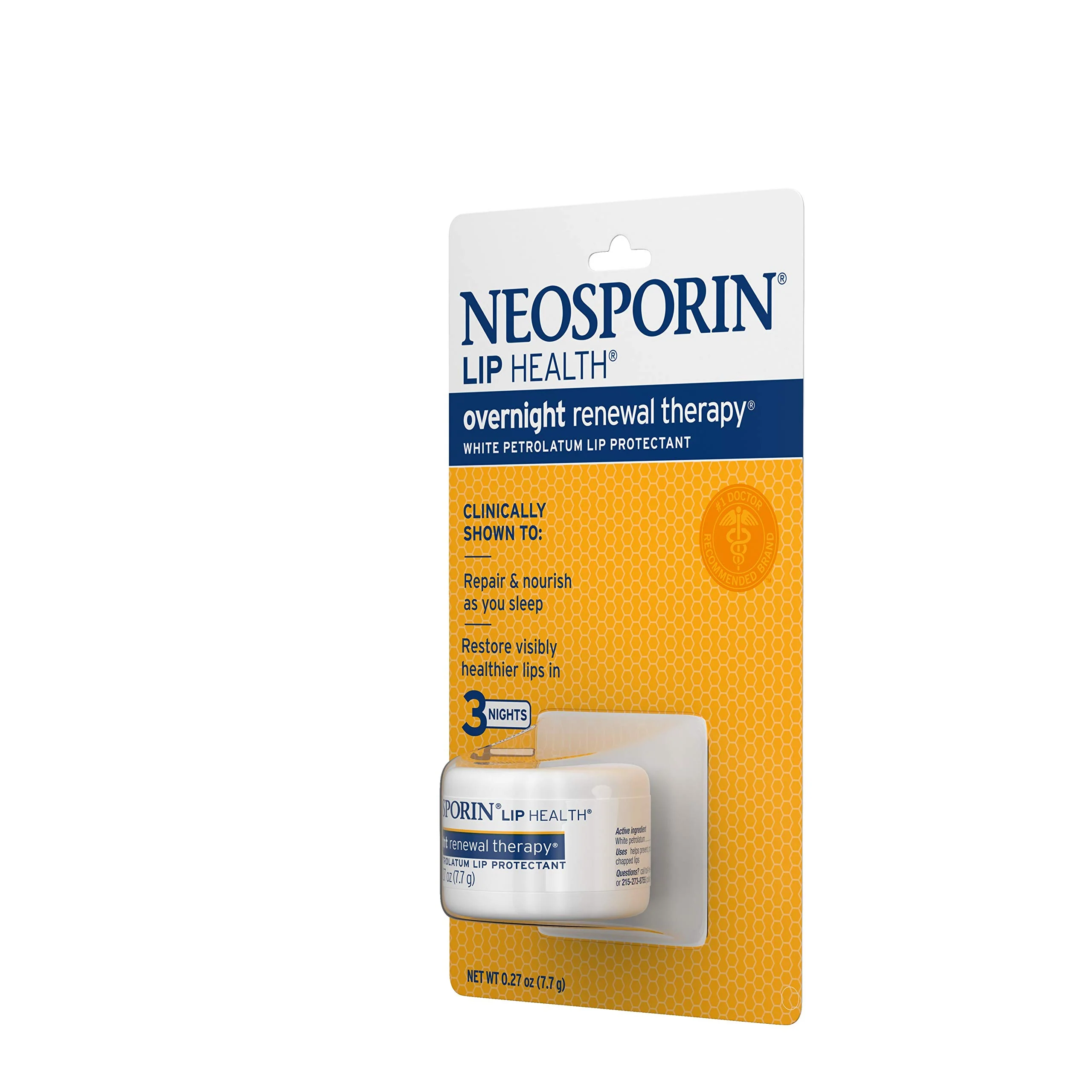 Neosporin Lip Health Overnight Renewal Therapy 0.27 oz (Pack of 3) - Image 3