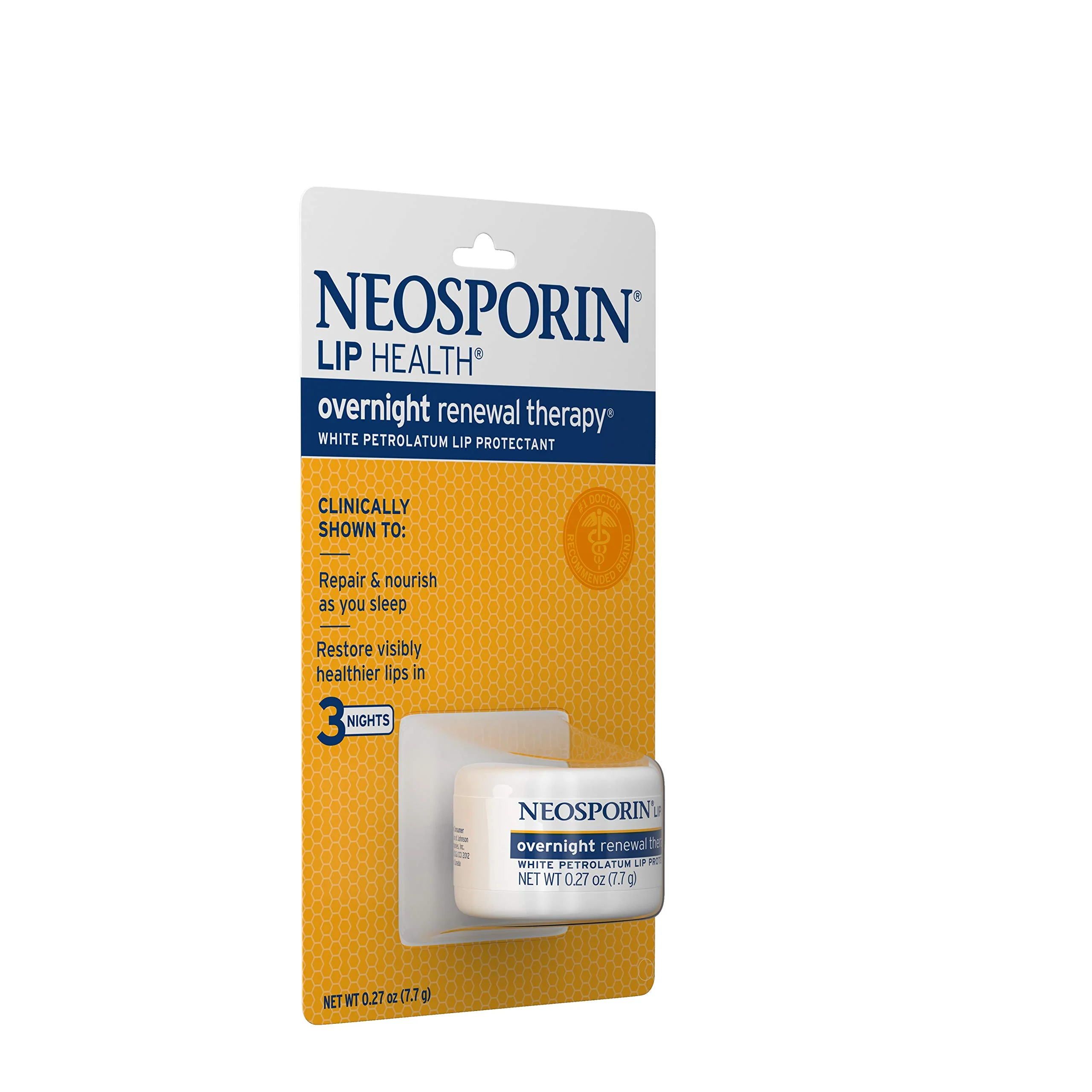 Neosporin Lip Health Overnight Renewal Therapy 0.27 oz (Pack of 3) - Image 5