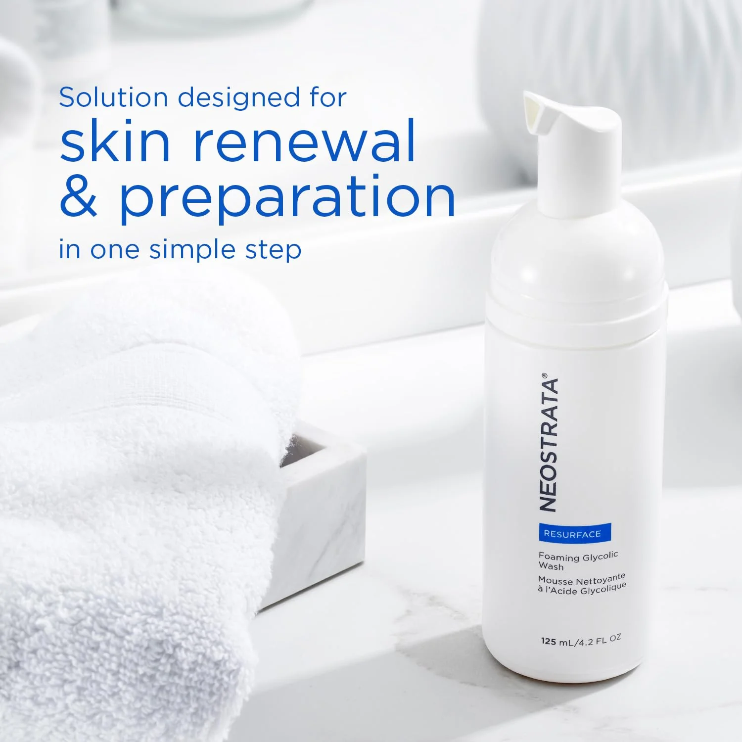 NEOSTRATA Foaming Glycolic Face Wash High Strength AHA Cleanser Soap-free, 4.2 fl. oz. - Image 4