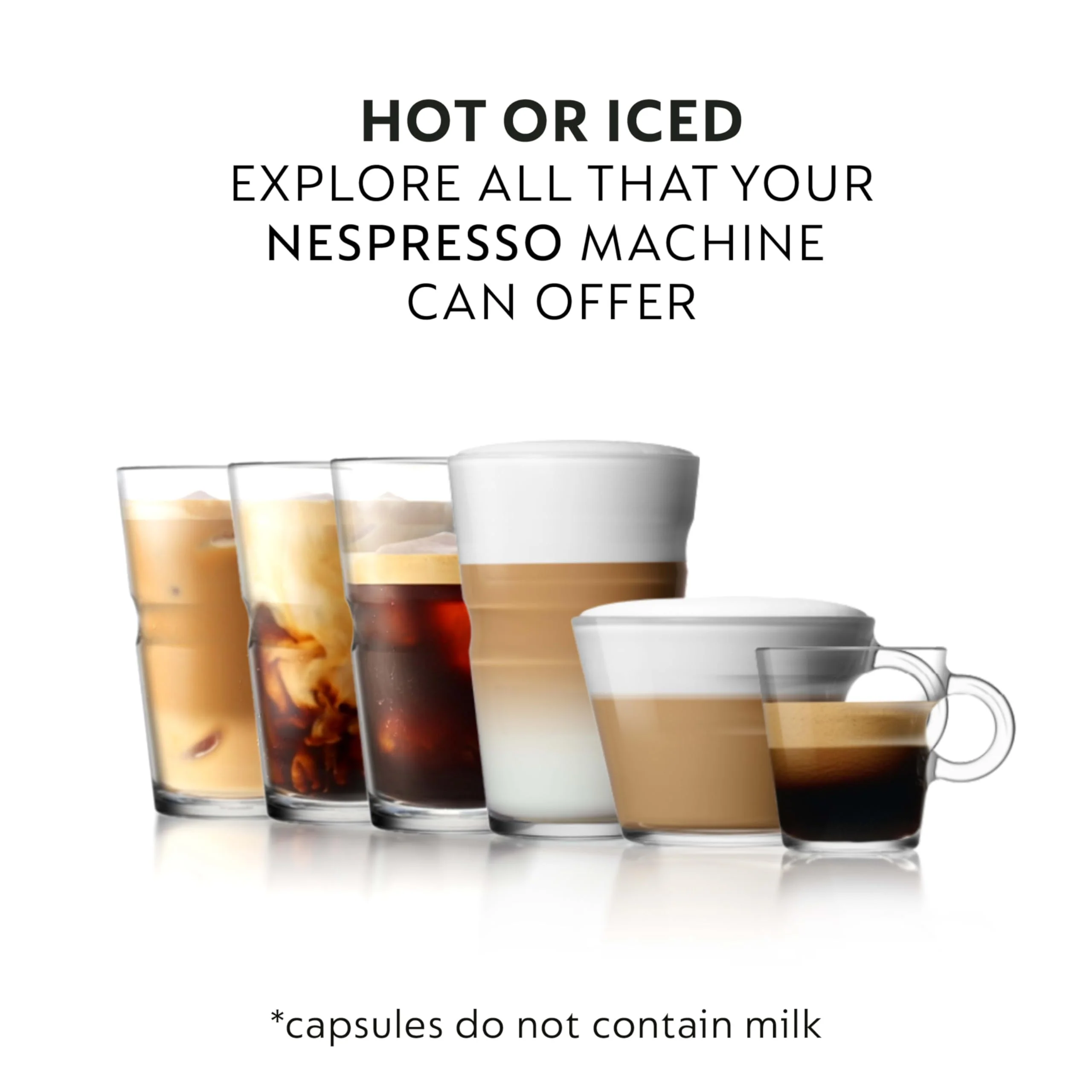 Nespresso Caffe 50 x Ristretto Capsules - Original - Image 5