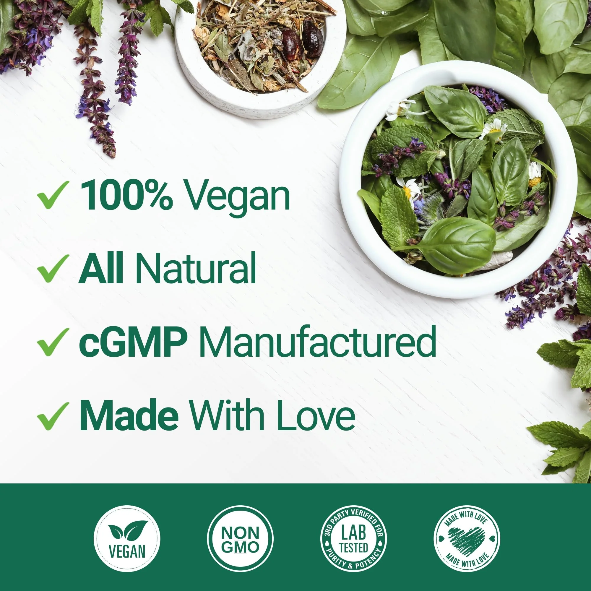 Nested Naturals Luna Sleep Aid - Non-Habit Forming Natural Sleeping Pills for Adults with Naturally Sourced Ingredients - Valerian Root, Melatonin, Chamomile, Lemon Balm, and More - 120 Vegan Capsules - Image 5