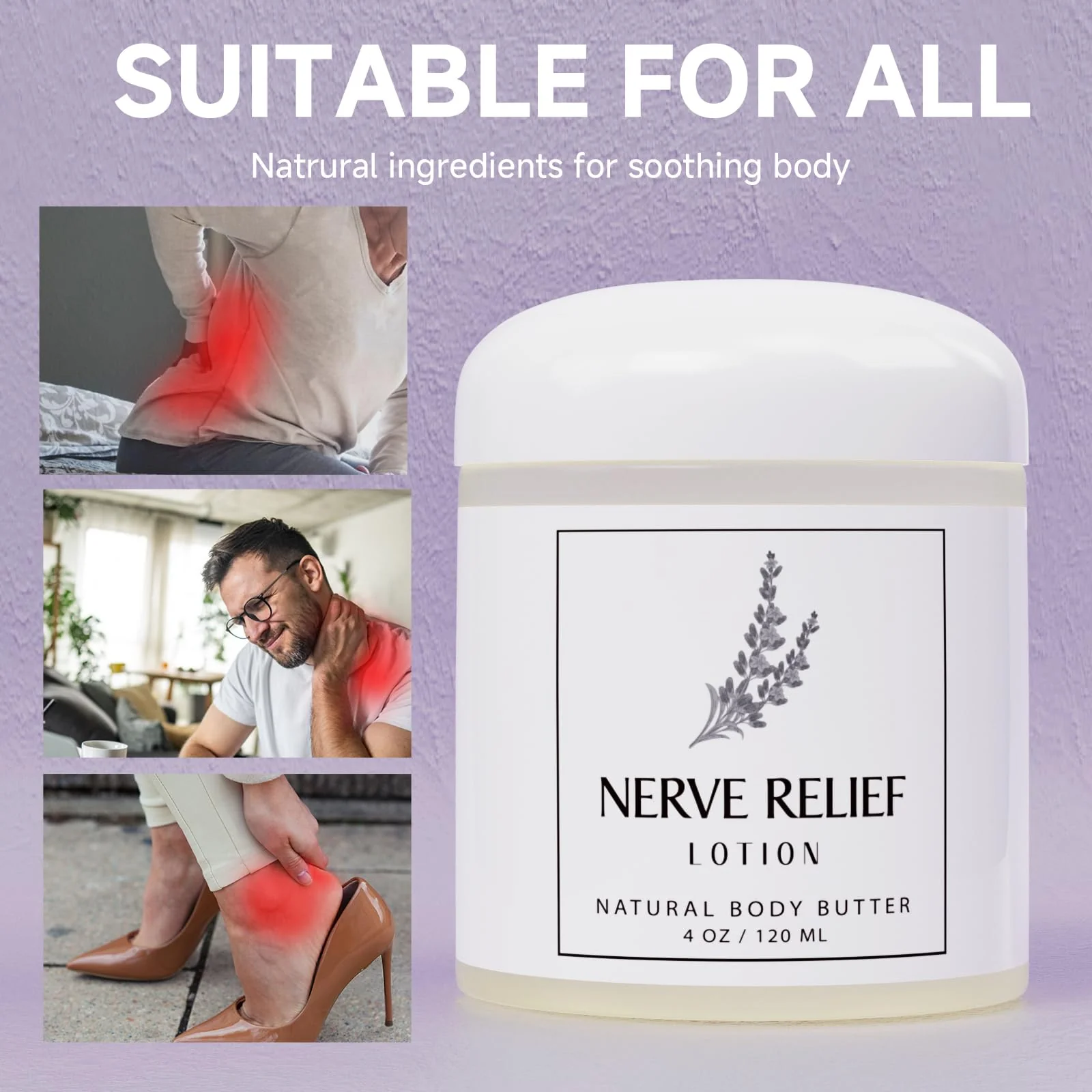 Neuropathy Cream, Magnesium Cream Lotion for Sleep Feet with Arnica, Soothing Relief Relaxation with Natural Magnesium Ingredients Oasis for Sleep Night Bear in Mind for Mama Women Men,1 Pack - Image 6