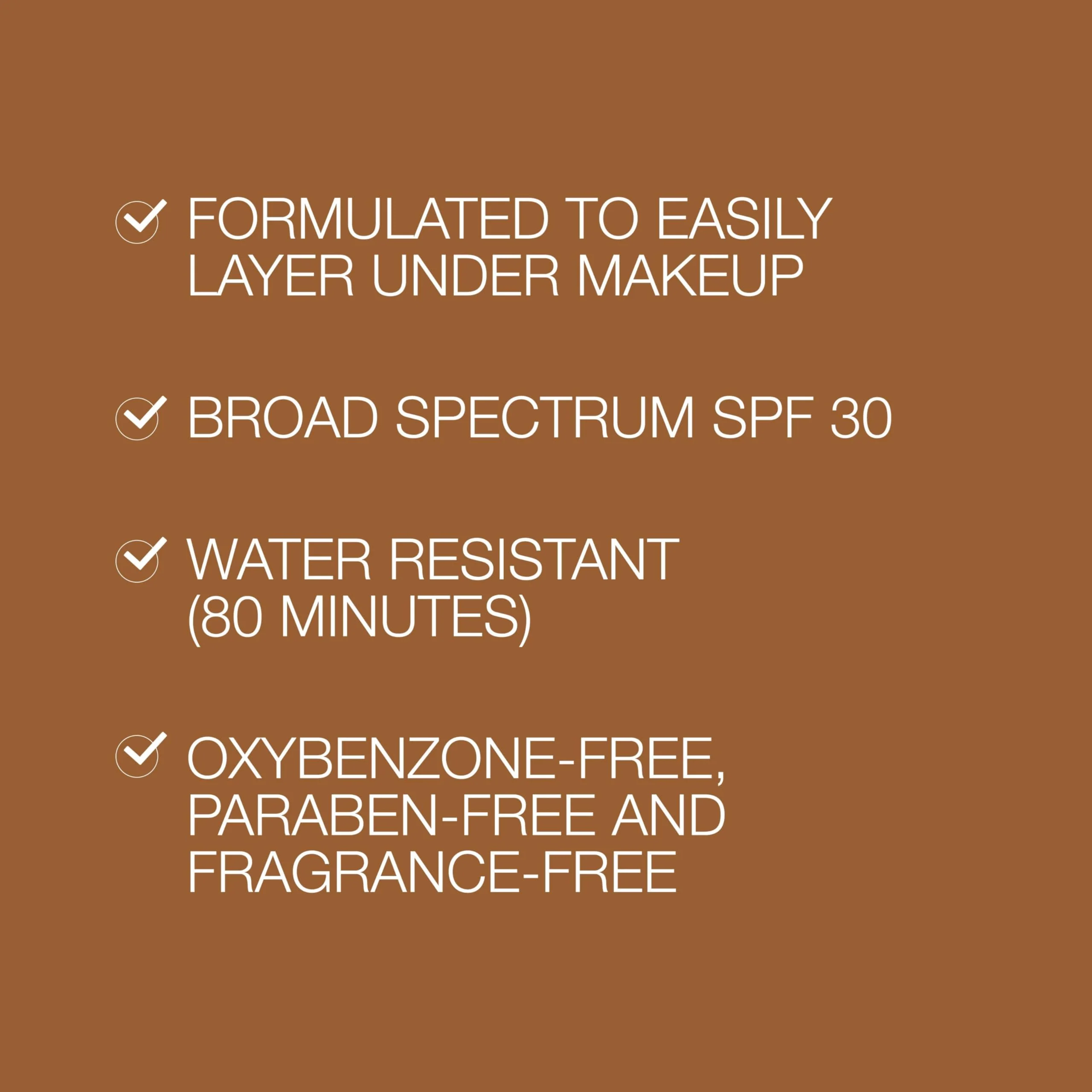 Neutrogena Purescreen+ Tinted Sunscreen for Face with SPF 30, Broad Spectrum Mineral Sunscreen with Zinc Oxide and Vitamin E, Water Resistant, Fragrance Free, Medium Deep, 1.1 fl oz - Image 7