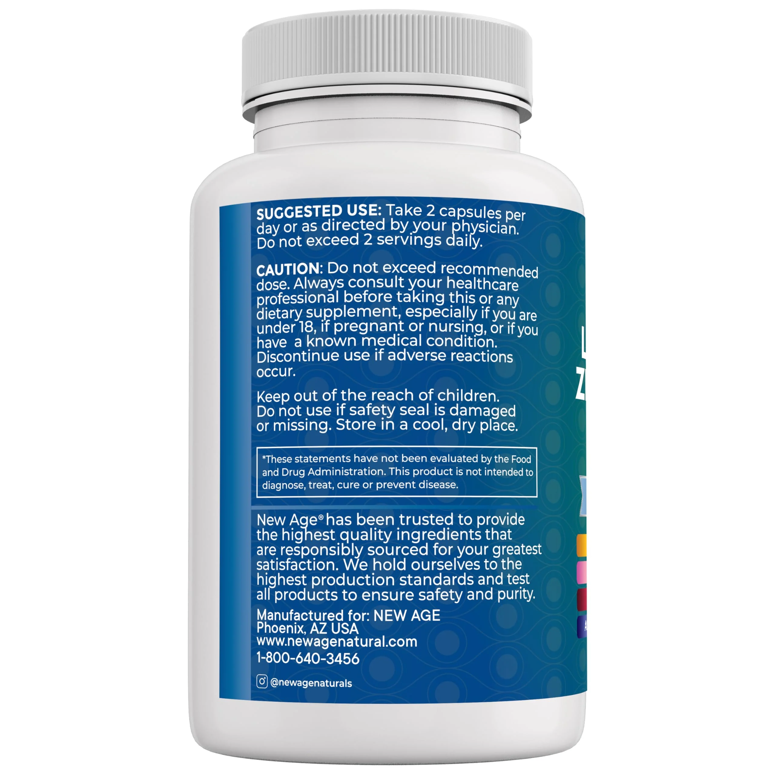 NEW AGE Eye Health Vitamins with Bilberry Lutein & Zeaxanthin Lycopene Resveratrol Grape Seed Extract Astaxanthin - Eye Vitamin - 180 Count - Image 3