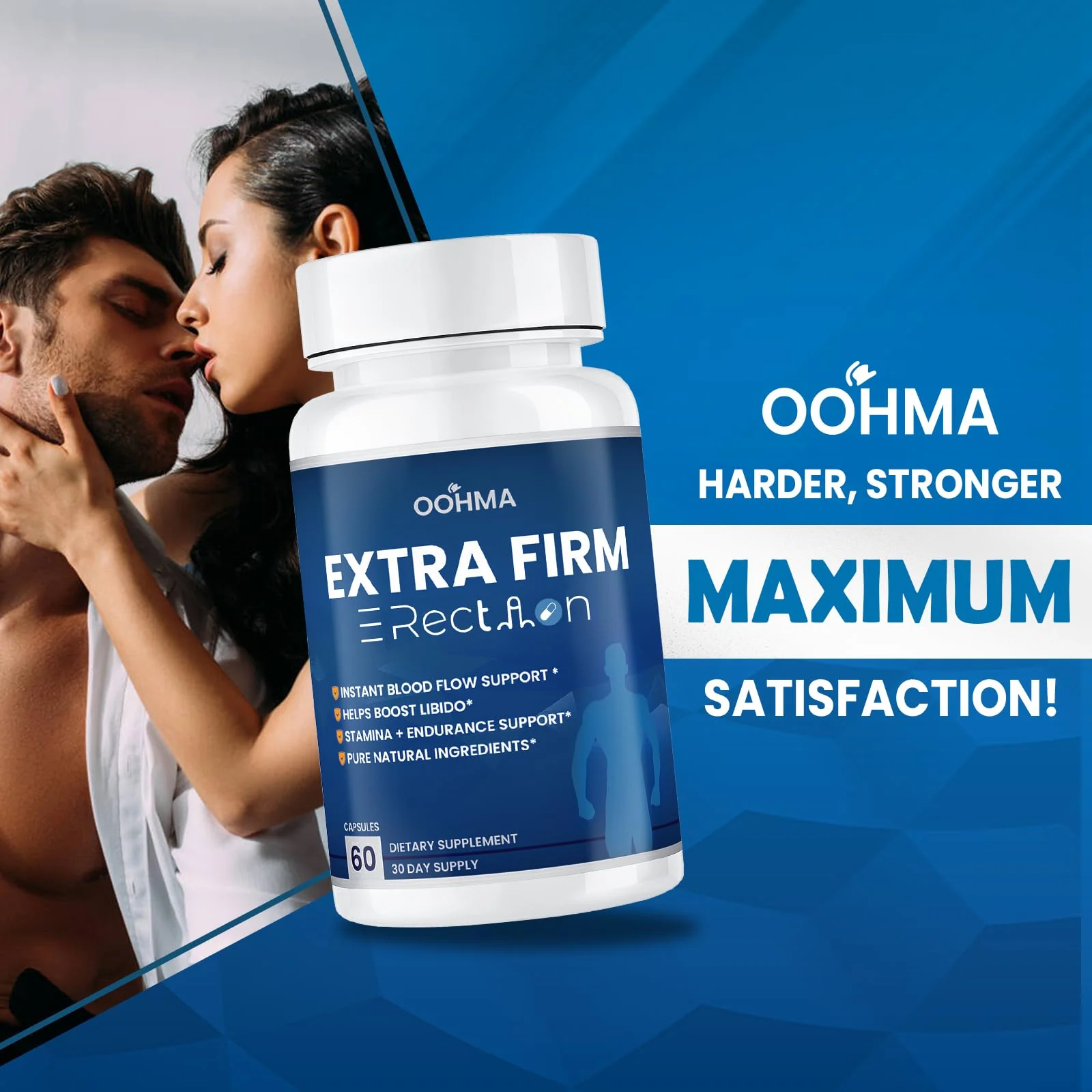 New Male Enhancing Supplement, Designed to be Fast Acting for Blood Flow to Gain Length & Girth + Stamina, Increase Size, Strength, Maca, Epimedium, and Other Natural Ingredients, 3rd Party Tested - Image 5