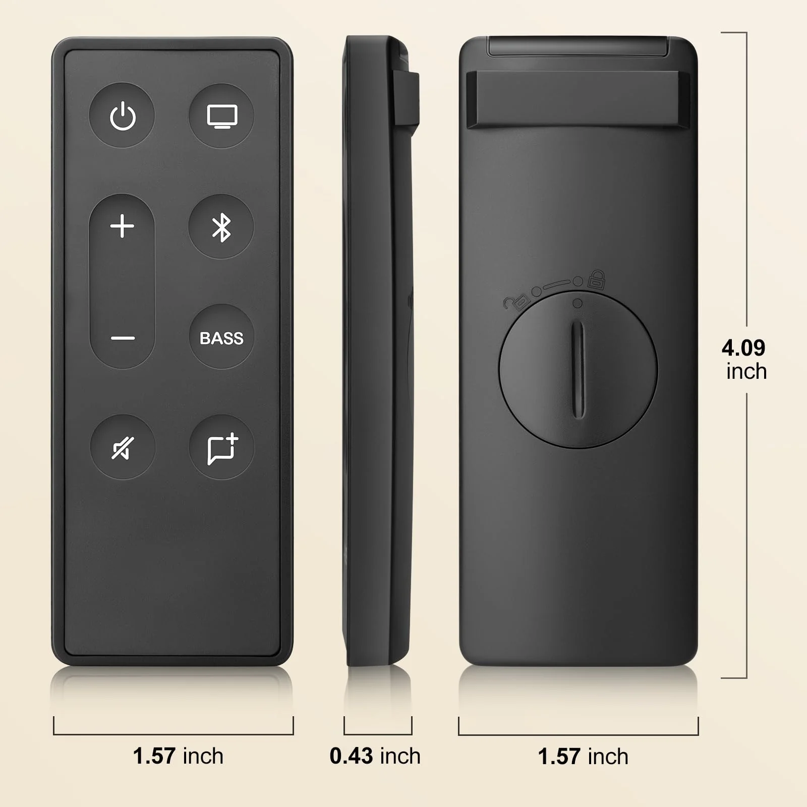 New Replacement Remote Control for Bose TV Speaker/Bose Solo Soundbar Series II - Image 2