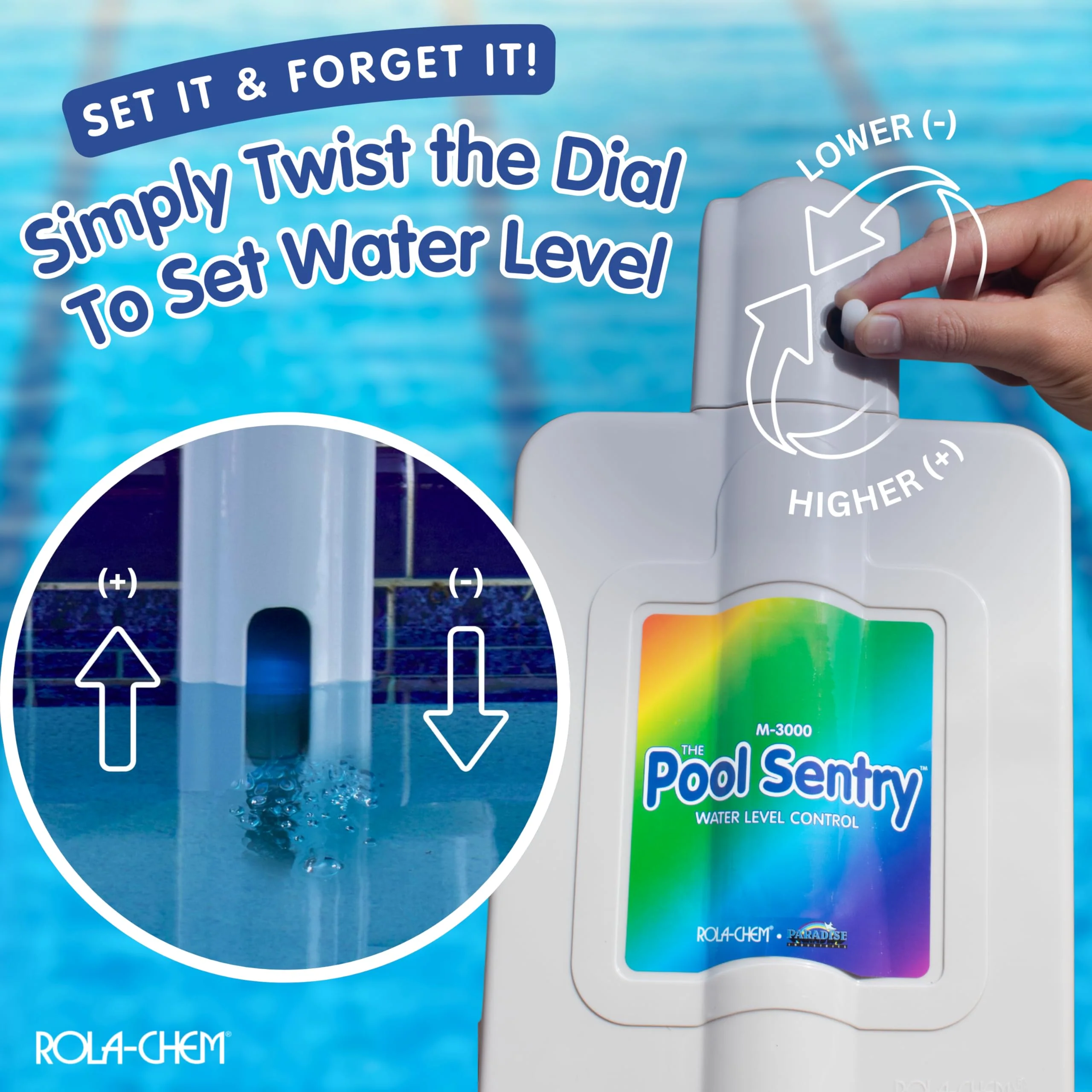 New Rola‑Chem Pool Sentry M‑3000 Automatic Pool Filler – Automatic Water Leveler for Inground & Above‑Ground Pools, Ponds & Spas – Auto Pool Filler with Adjustable Float Valve - Image 5