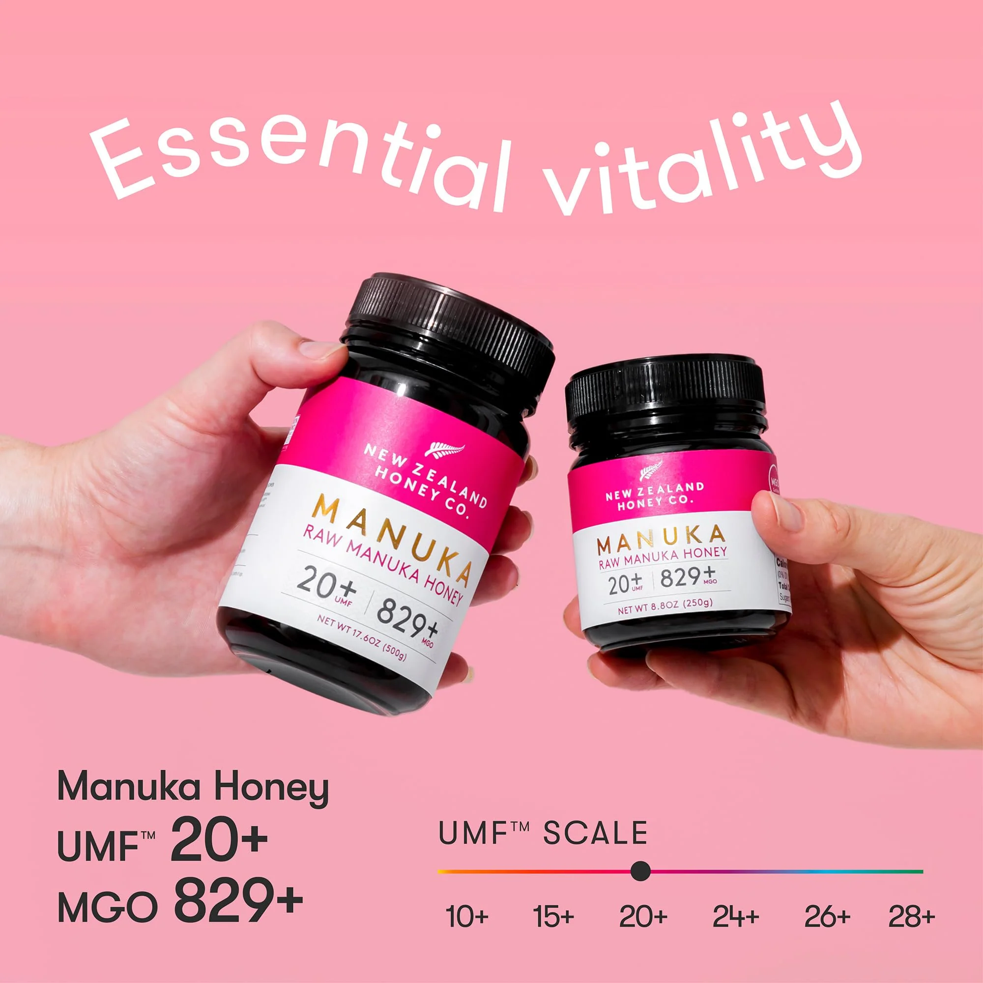 New Zealand Honey Co. Raw Manuka Honey UMF 20+ / MGO 829+ | UMF Certified | 4.4oz - Image 6