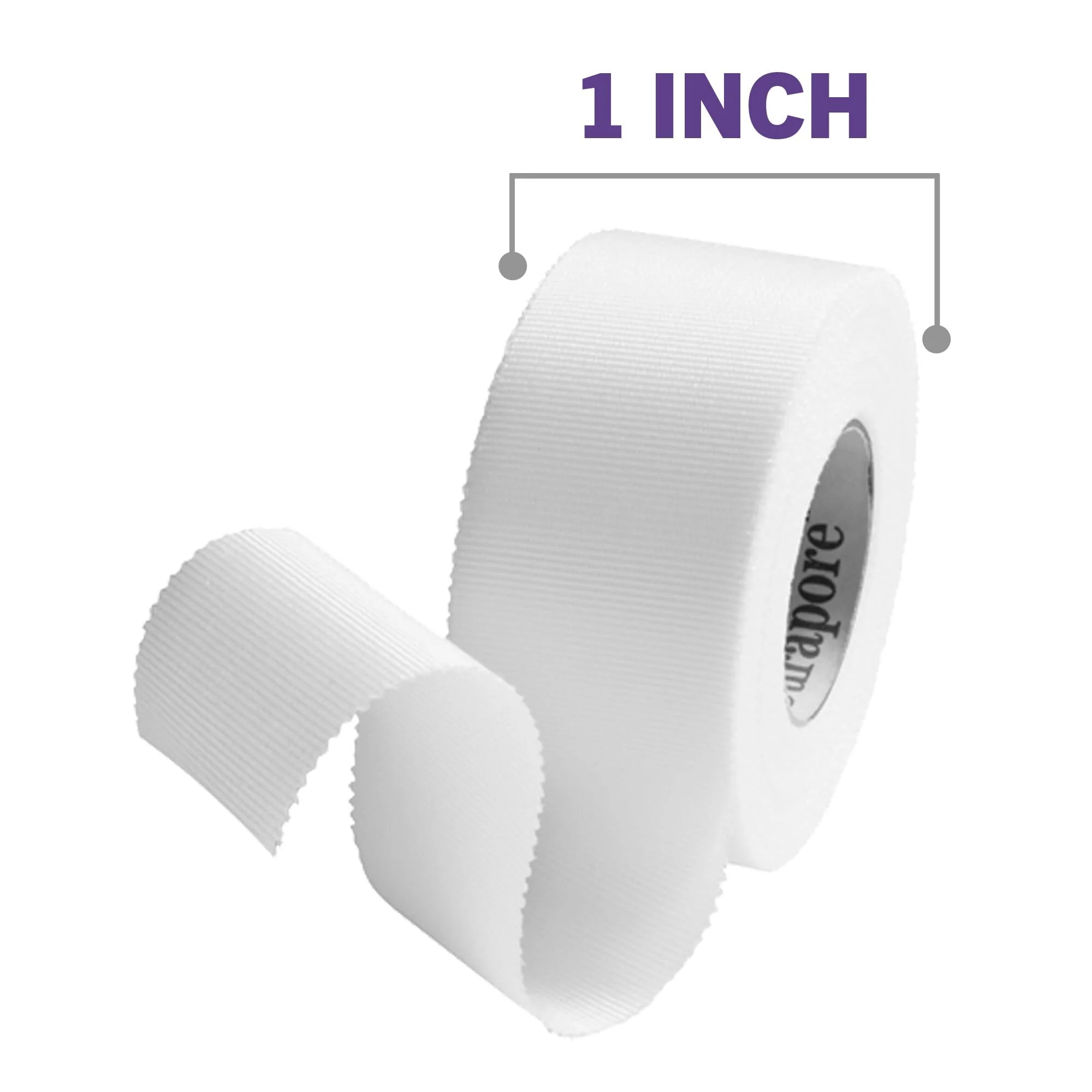 Nexcare Durapore Durable Cloth Tape, From the #1 Leader in U.S. Hospital Tapes, 1 Inch X 10 Yards, 6 Rolls - Image 7