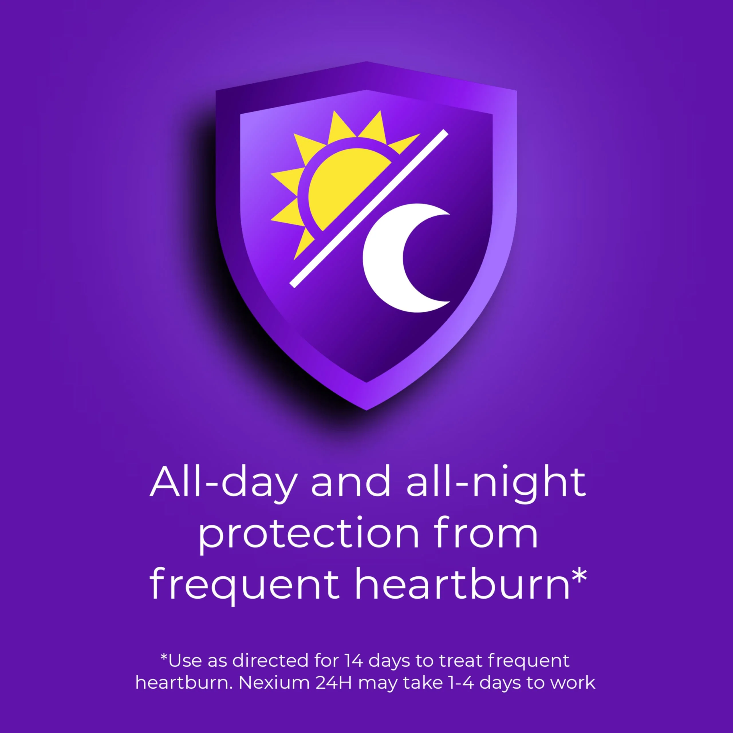 Nexium 24HR Acid Reducer Heartburn Relief Capsules for All-Day and All-Night Protection from Frequent Heartburn, Heartburn Medicine with Esomeprazole Magnesium - 42 Count - Image 7