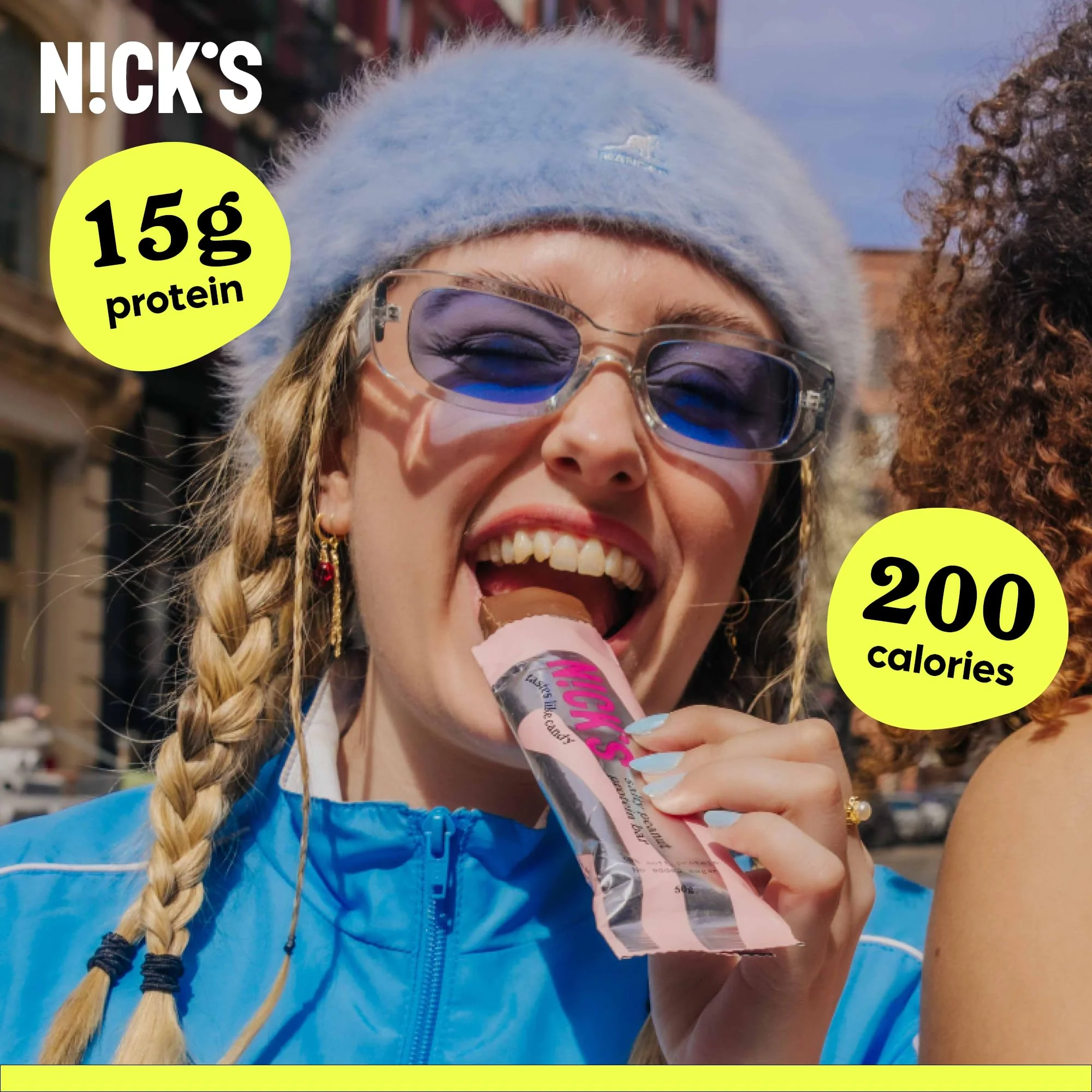 NICKS Protein Bars Salty Peanut Chocolate – 12-Count Box | 15g protein | 200 calories | Protein-Packed Snack, Low Calories, Low Carbs, Keto Friendly, No Added Sugar - Image 5