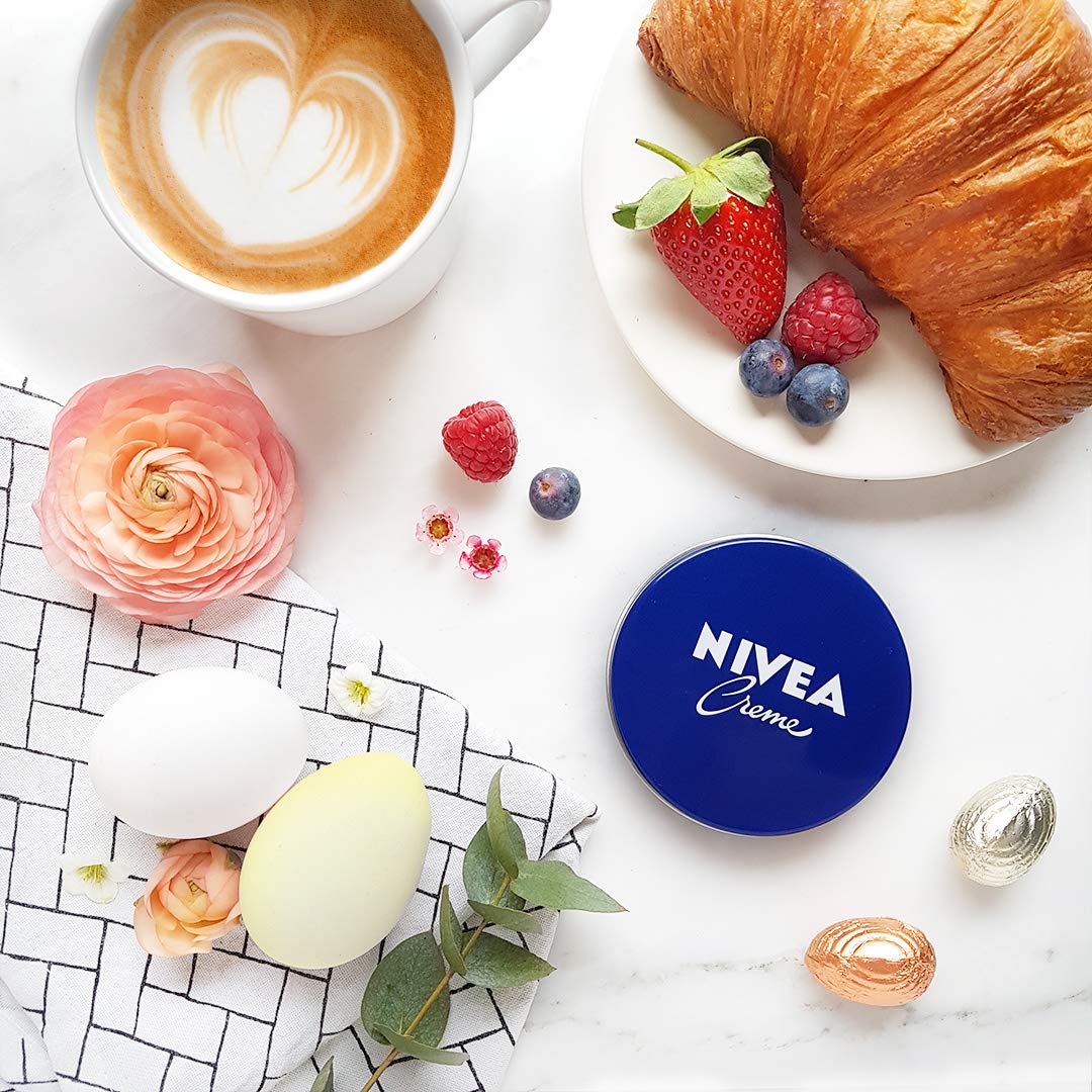 NIVEA Creme (200ml), Moisturizing Cream Provides Intensive Protective Care for Soft and Supple Skin, Ideal for Daily Use as a Face, Hand, or Body Cream (Pack Of 3) - Image 3