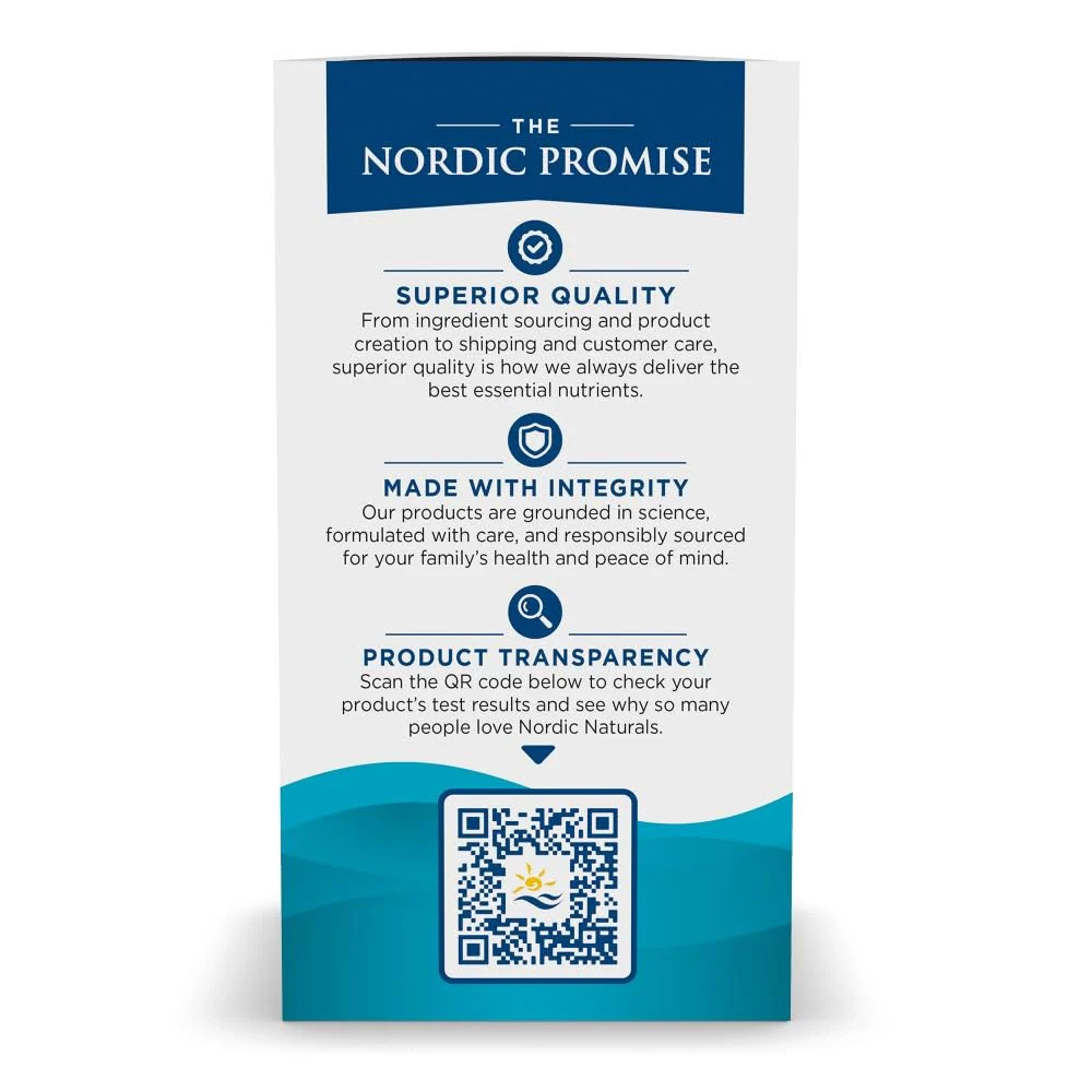 Nordic Naturals Omega Curcumin, Lemon - 60 Soft Gels - 1200 mg Omega-3 + 400 mg Optimized Curcumin - Combats Cellular Stress - Non-GMO - 30 Servings - Image 6
