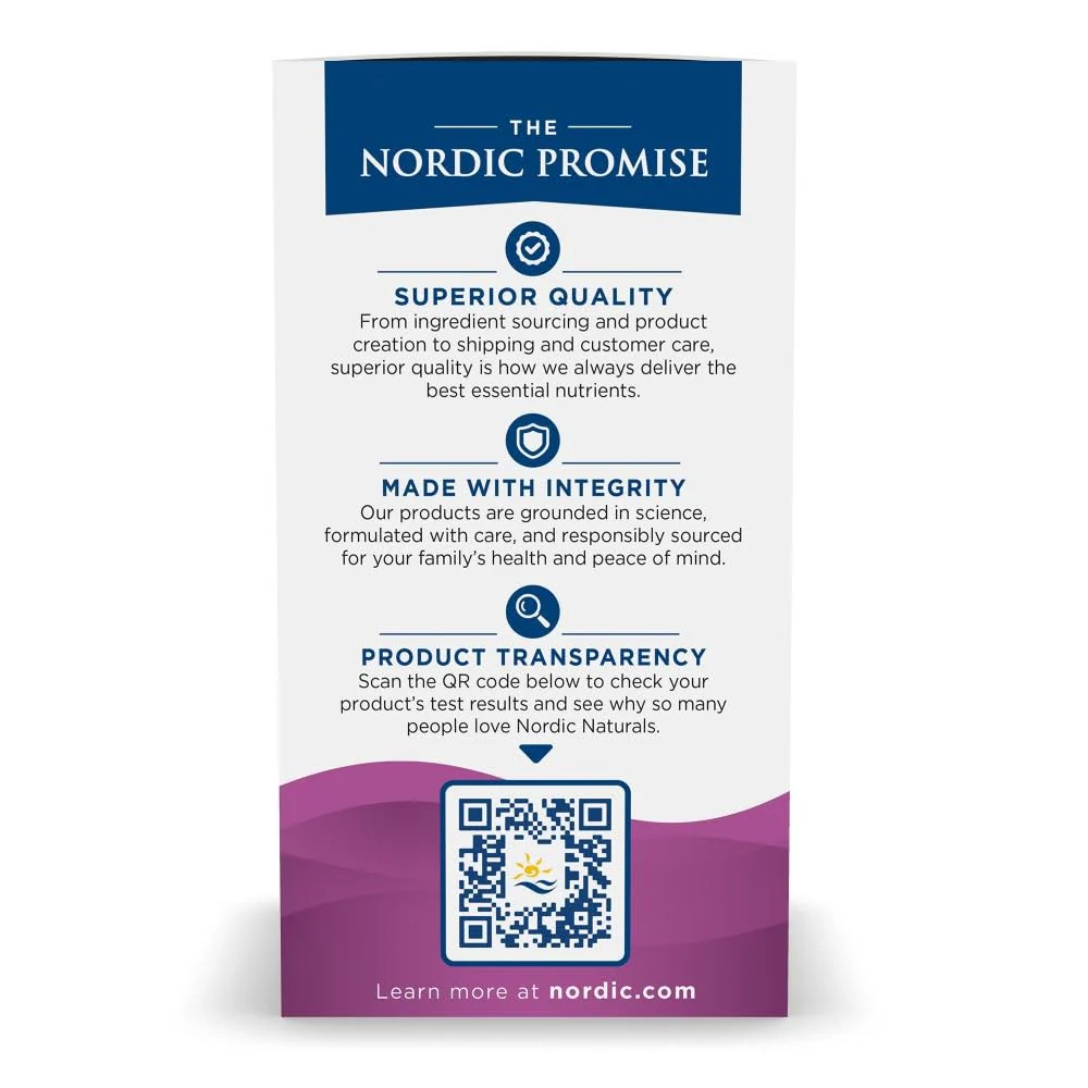 Nordic Naturals Prenatal Multivitamin for Women - Daily Vegetarian Prenatal Vitamins - 22 Essential Nutrients, Including B6, Folate, and Iron - 60 Tablets - 30 Servings - Image 6