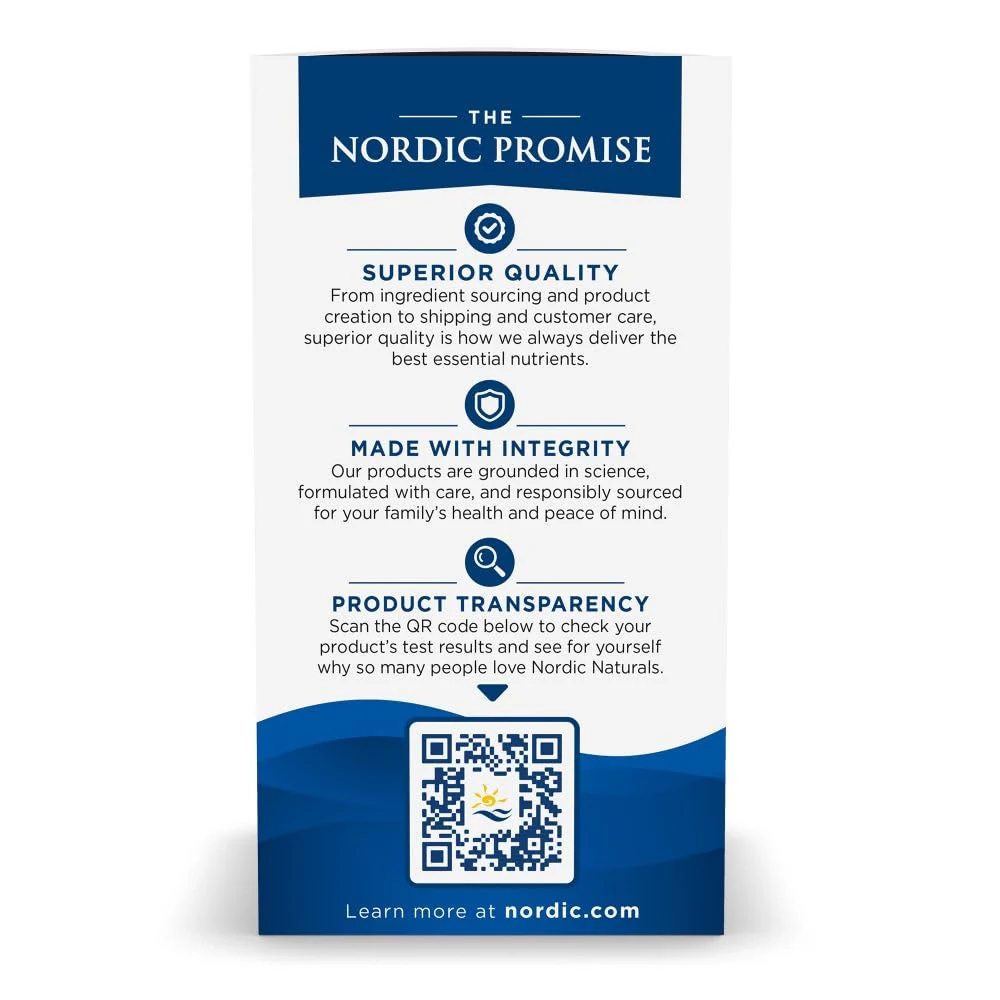 Nordic Naturals Women’s Multivitamin Extra Strength - Skin, Hair, Energy, & Bone Support - Immunity Supplement - 20 Essential Nutrients - 60 Tablets - 30 Servings - Image 6