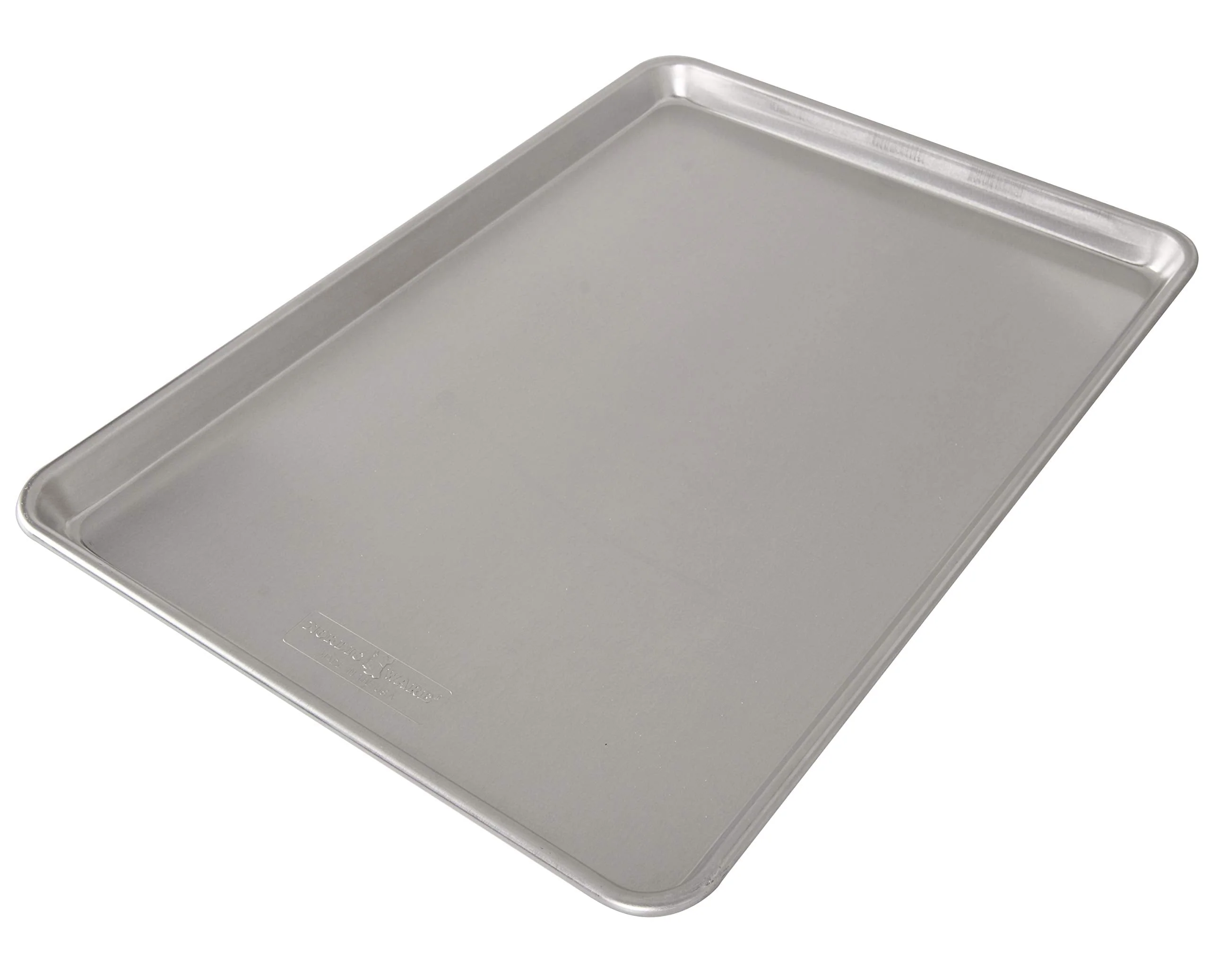 Nordic Ware Naturals Extra Large, 21 x 15 inch Baking Set - USA Made Aluminum Commercial Quality Pan for Baking or Roasting, Encapsulated Galvanized Steel Rim Prevents Warping, 2pk Big Sheet - Image 6