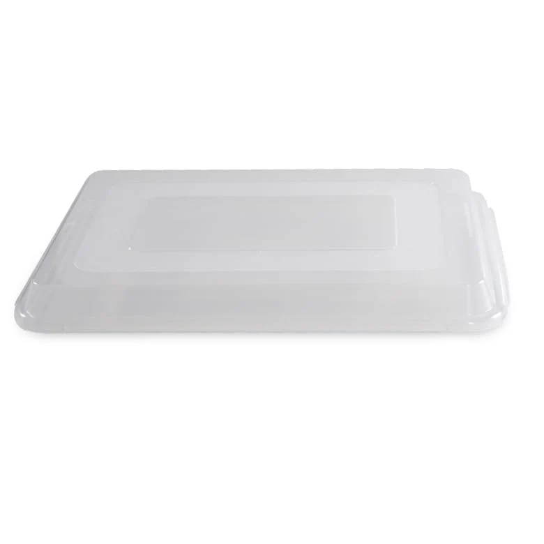Nordic Ware Naturals Half Sheet Set - USA Made Aluminum Commercial Quality Sheet Pan for Baking or Roasting, Encapsulated Galvanized Steel Rim Prevents Warping, 2pk Half + Lid - Image 6