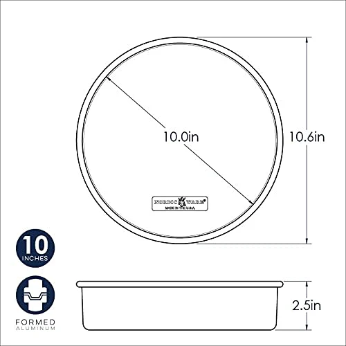 Nordic Ware Naturals Round Cake Pan, 10-Inch - Image 3